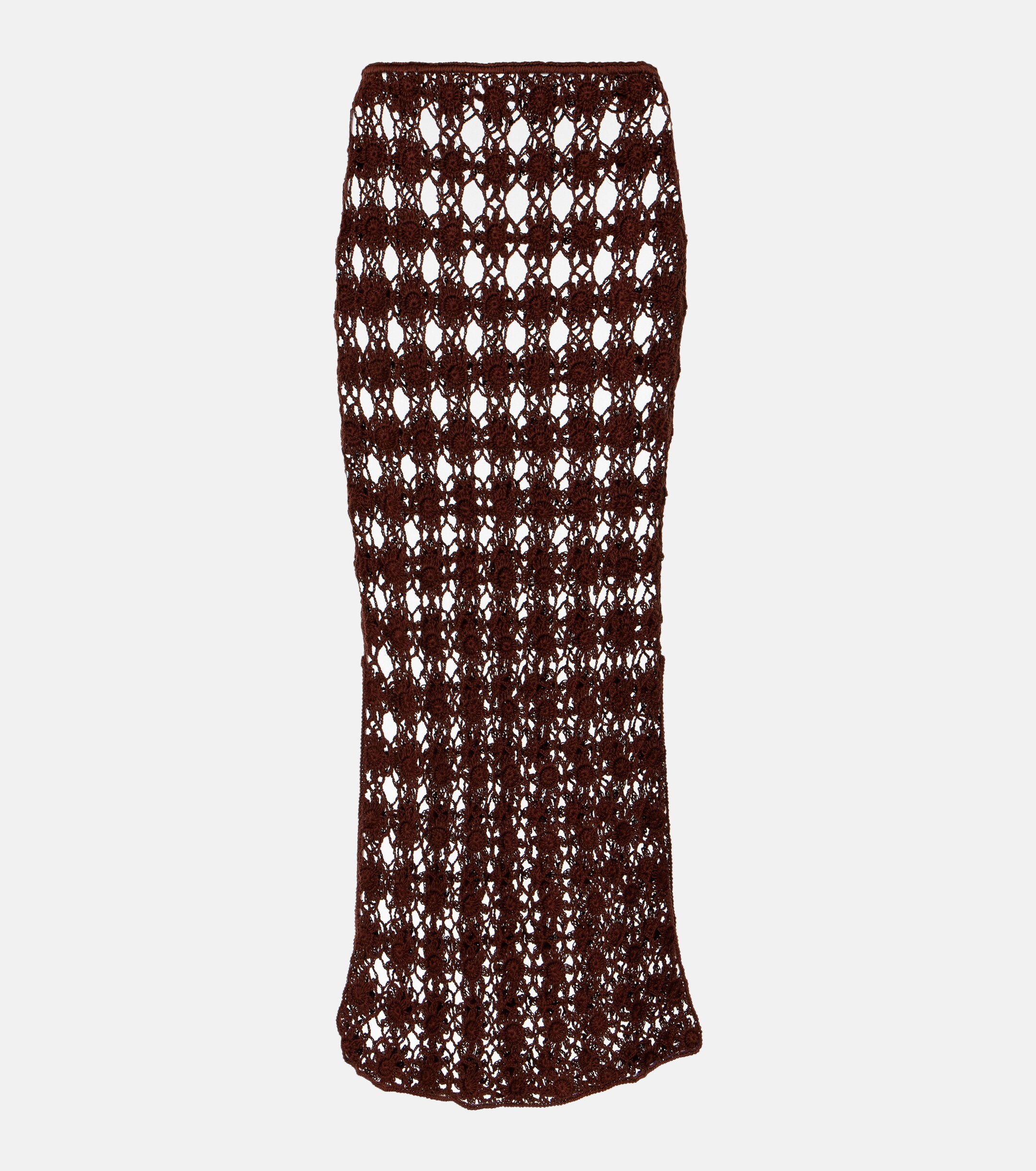 Anna Kosturova Anna Kosturova Bella crochet cotton maxi skirt