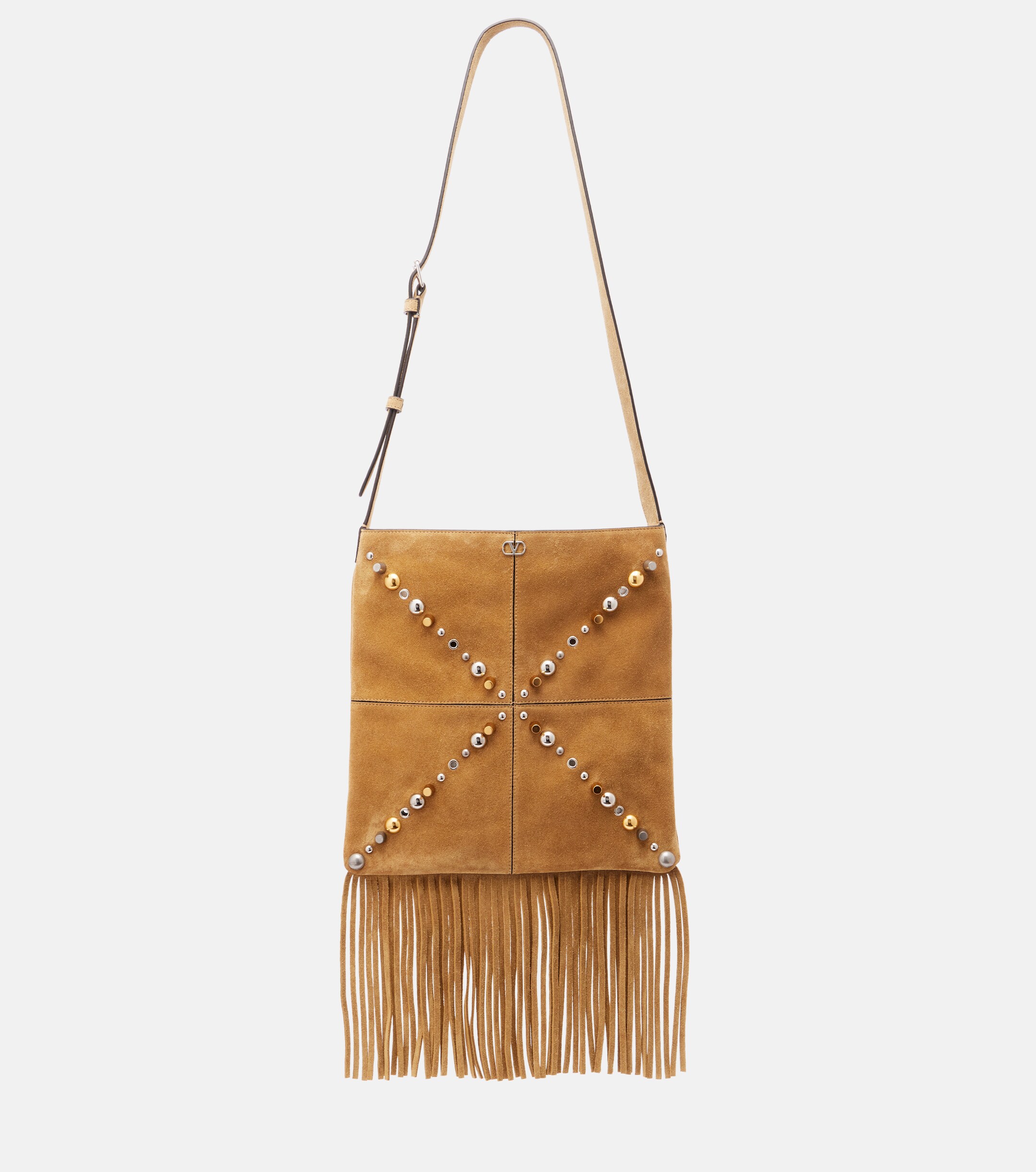 Valentino Garavani Nellcôte Medium suede shoulder bag