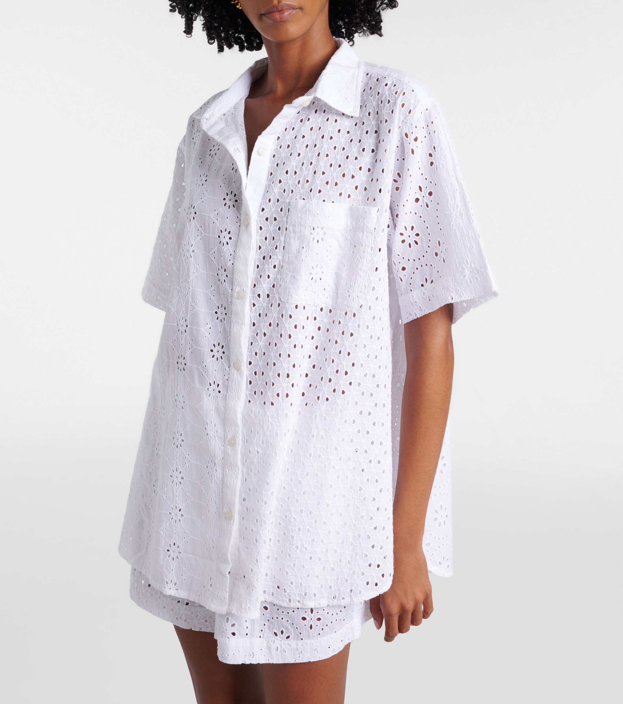 Polo Ralph Lauren Polo Ralph Lauren Set of cotton shirt and Bermuda shorts