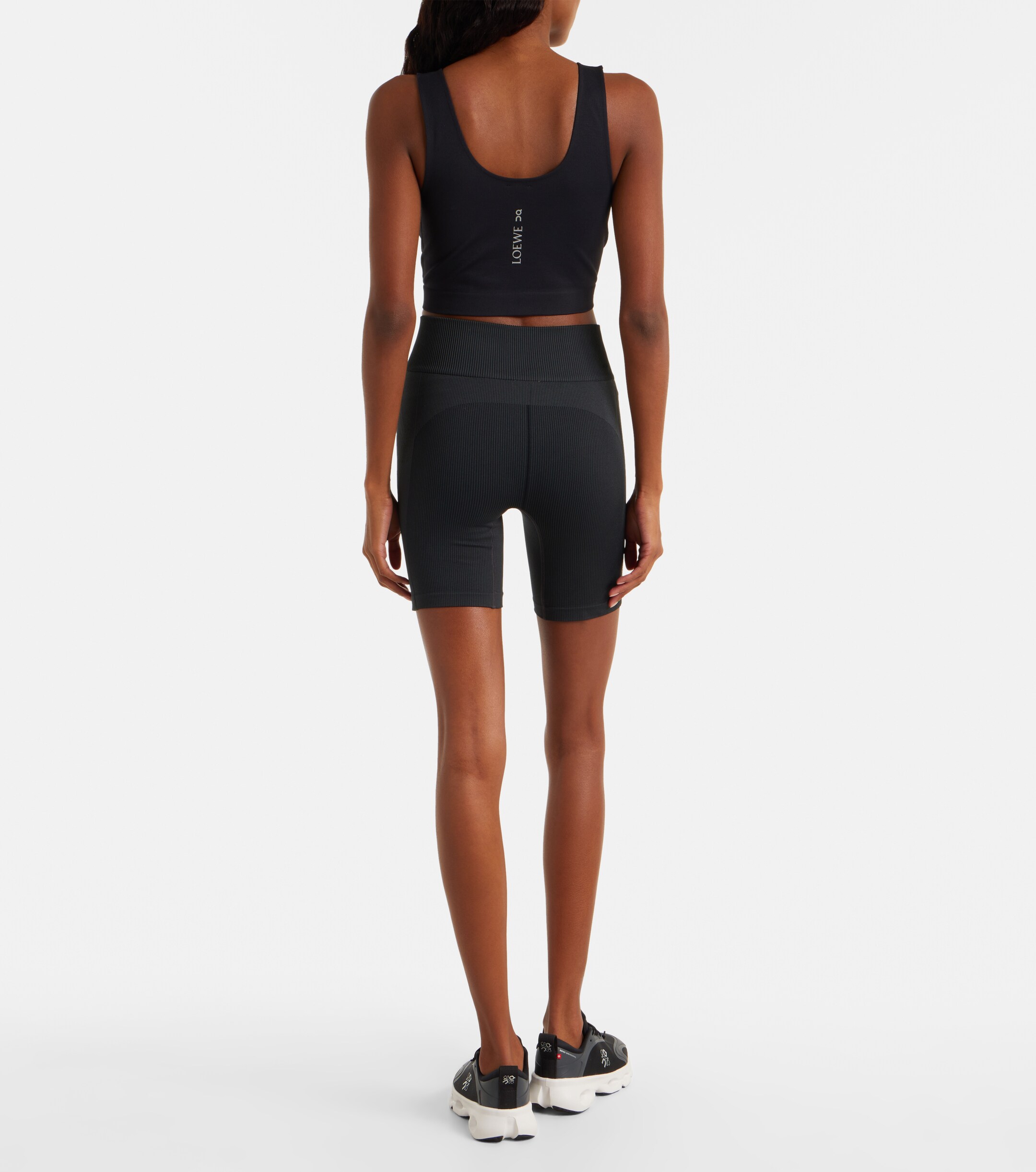 Loewe Loewe x On ribbed-knit sports bra