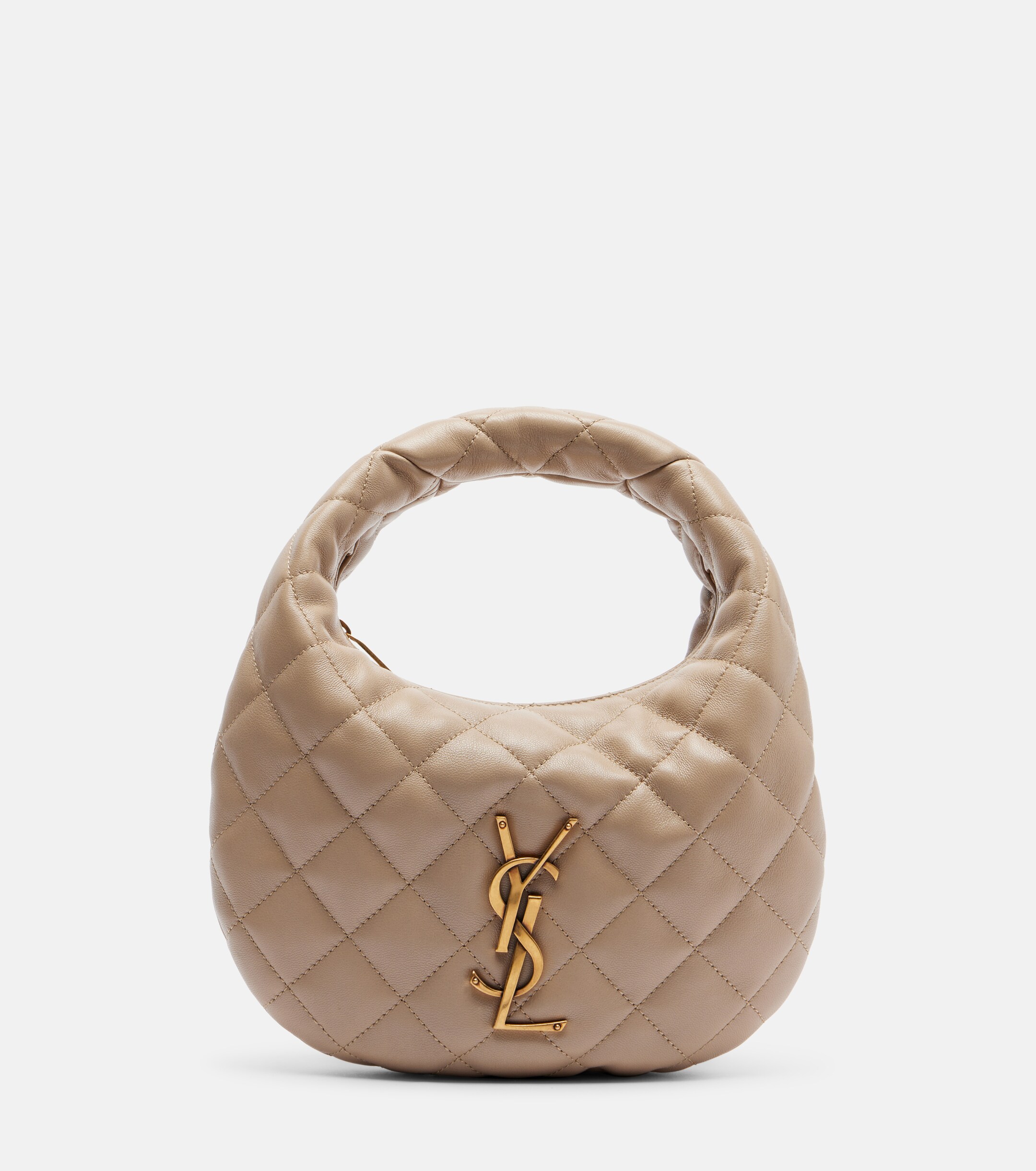 Saint Laurent Icarino Baby quilted leather top-handle bag
