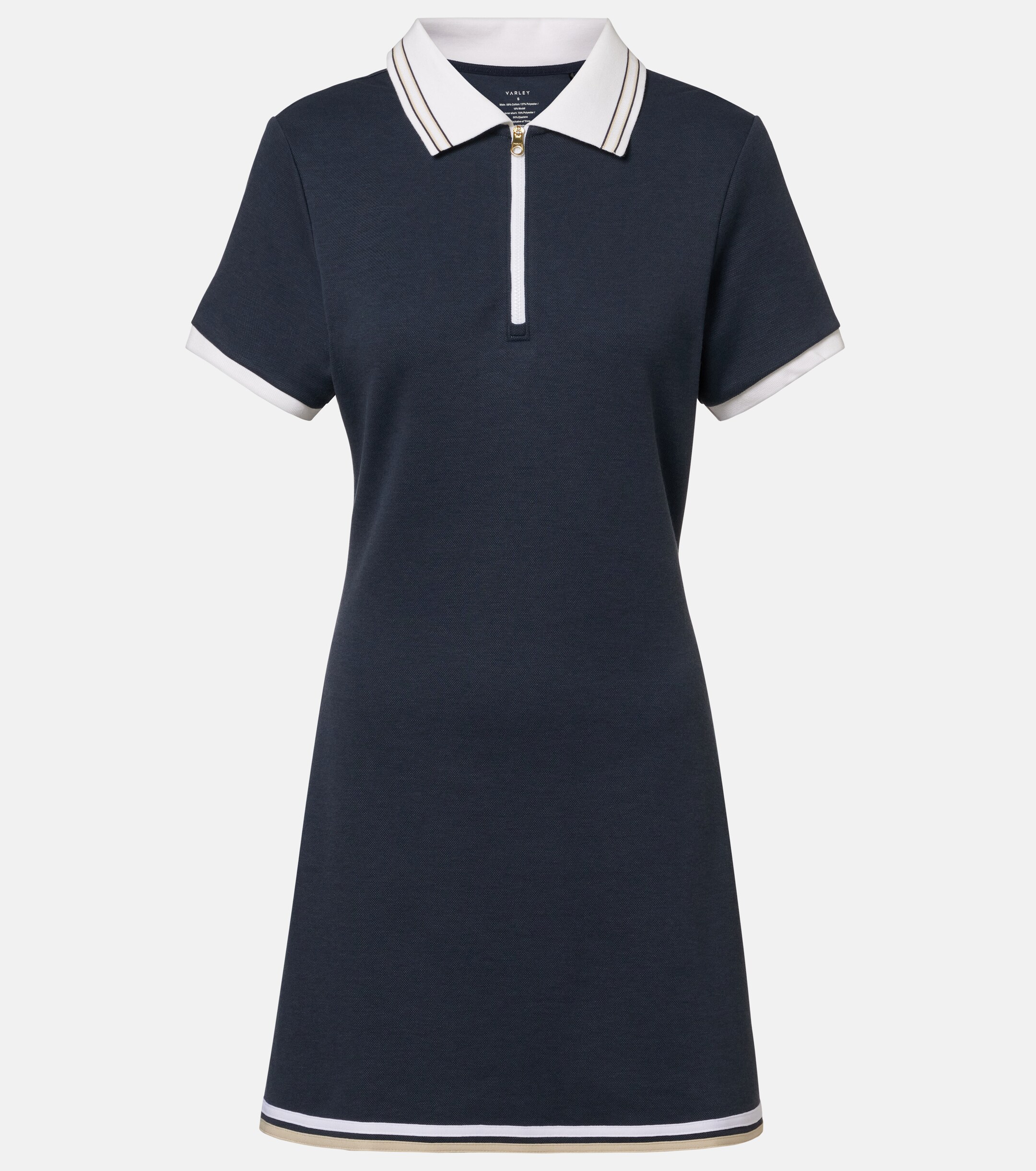Varley Varley Valentina cotton-blend tennis dress