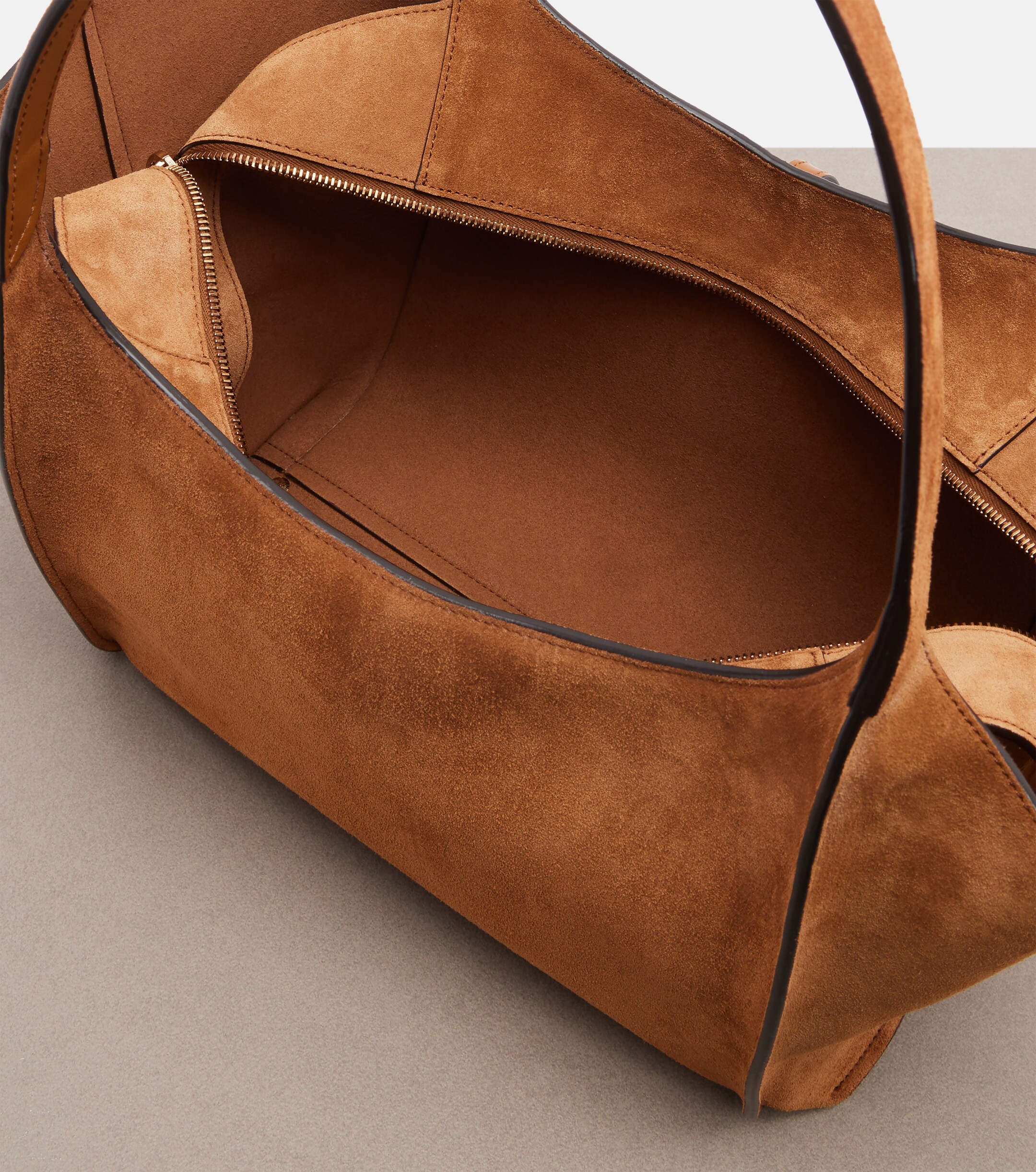 Tod's T Timeless Small suede tote bag