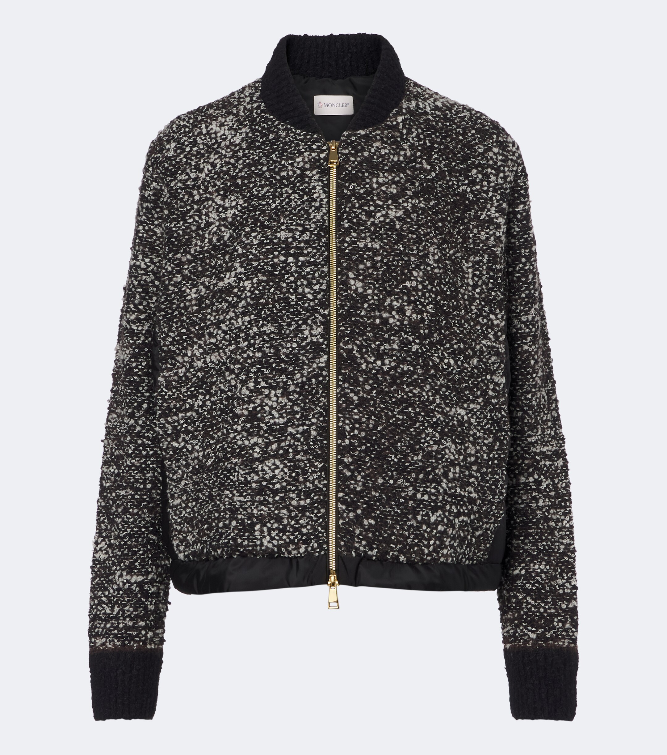 Moncler Moncler Cotton, wool, and alpaca-blend cardigan
