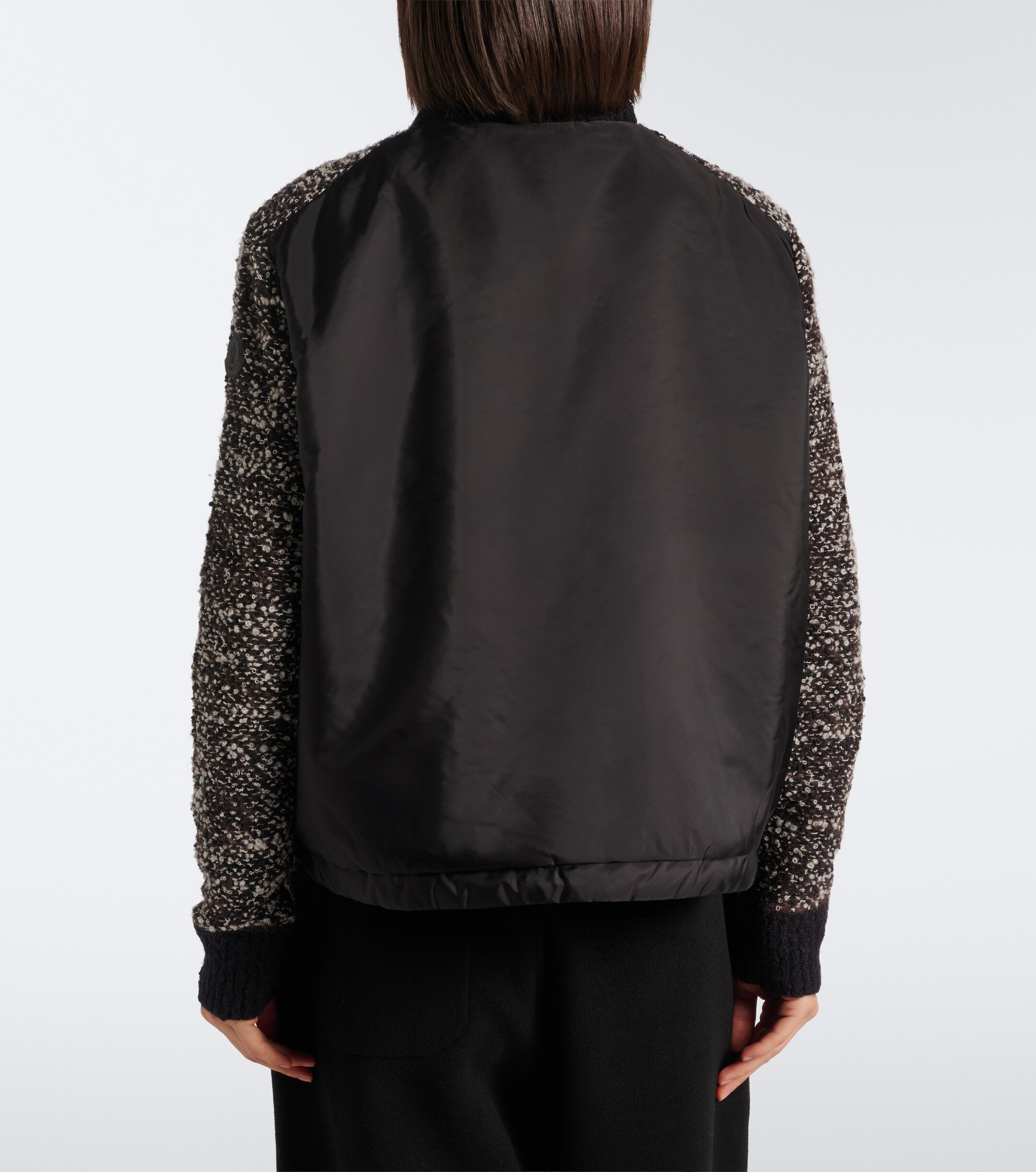 Moncler Moncler Cotton, wool, and alpaca-blend cardigan