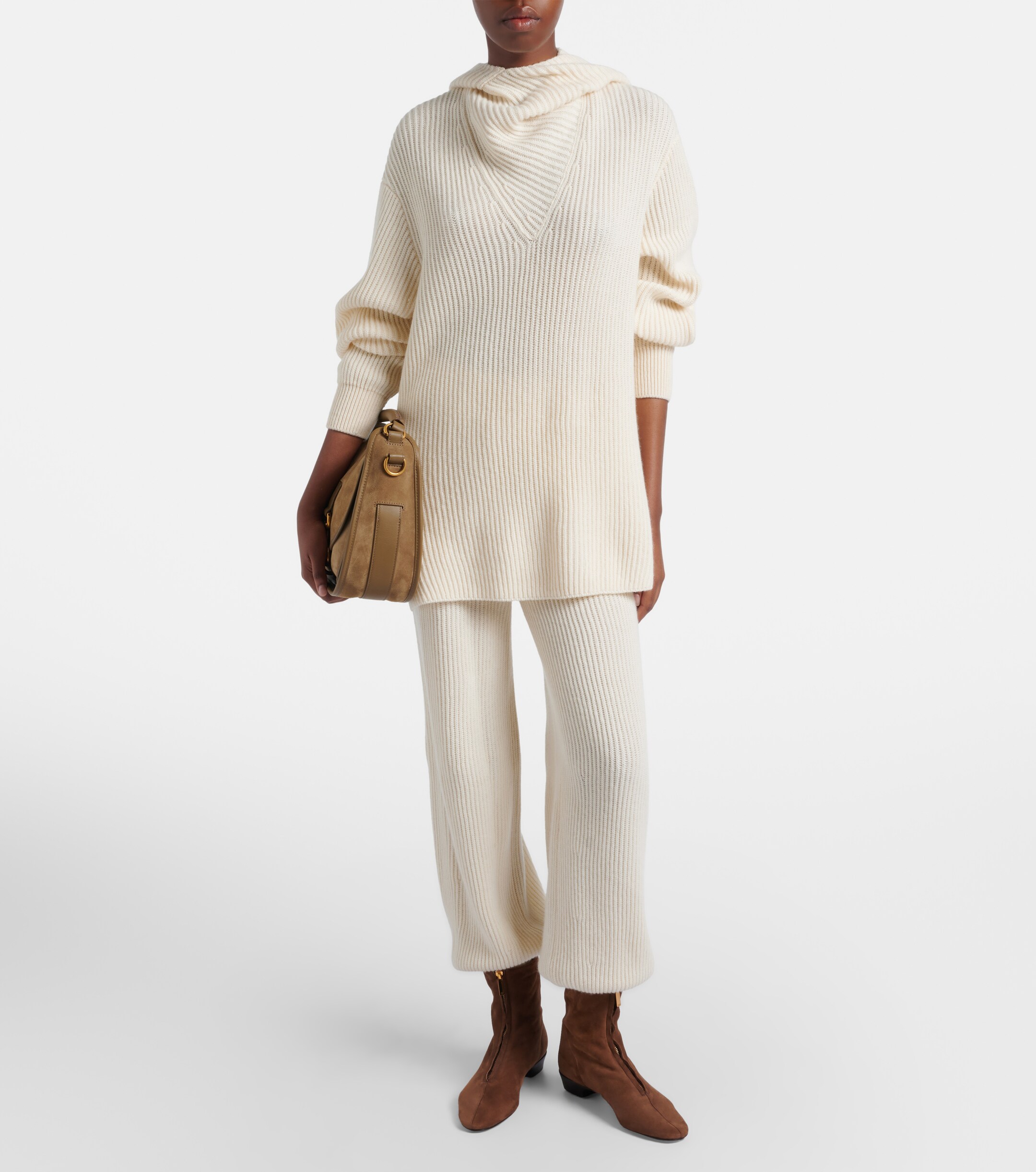 Herbert Levine Herbert Levine Easy Does It shearling-trimmed suede ankle boots