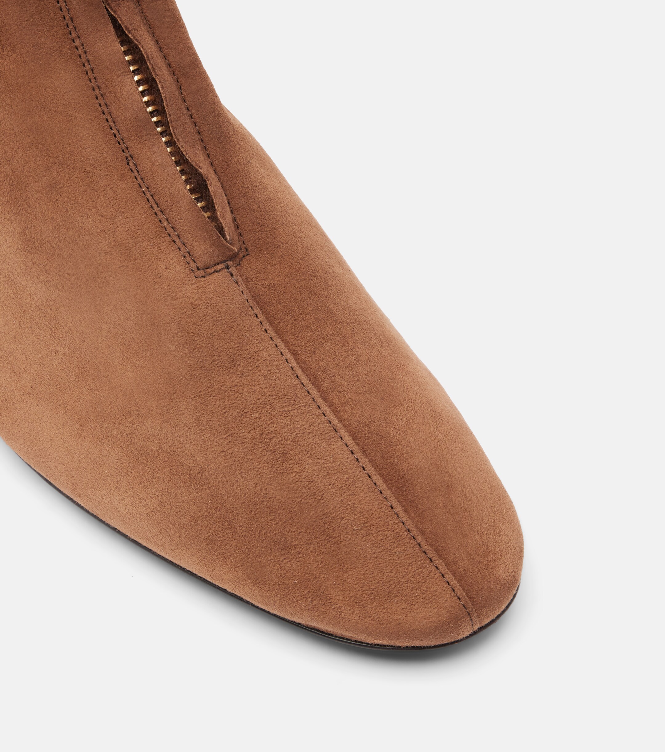 Herbert Levine Herbert Levine Easy Does It shearling-trimmed suede ankle boots