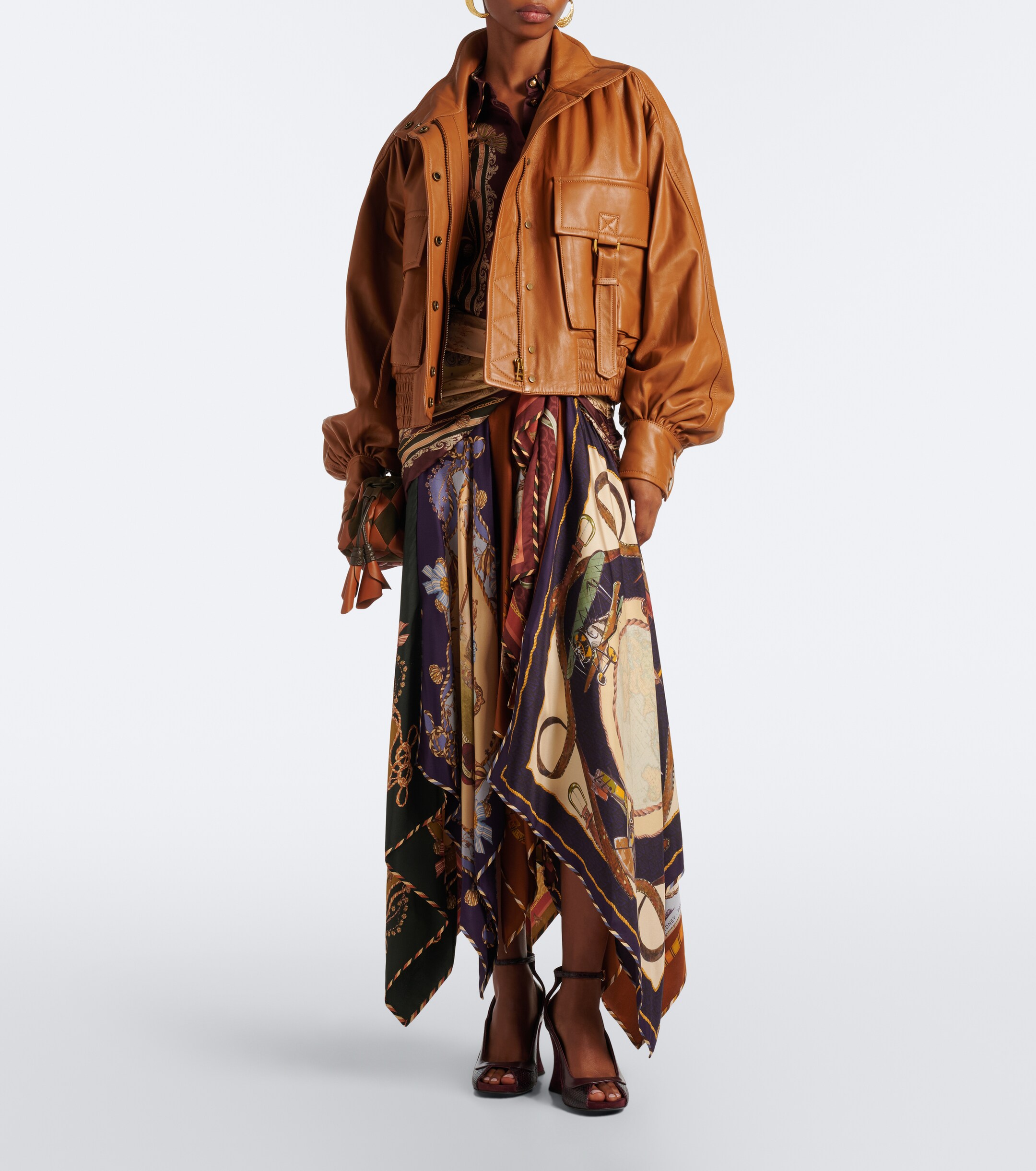 Zimmermann Zimmermann Valiant leather jacket