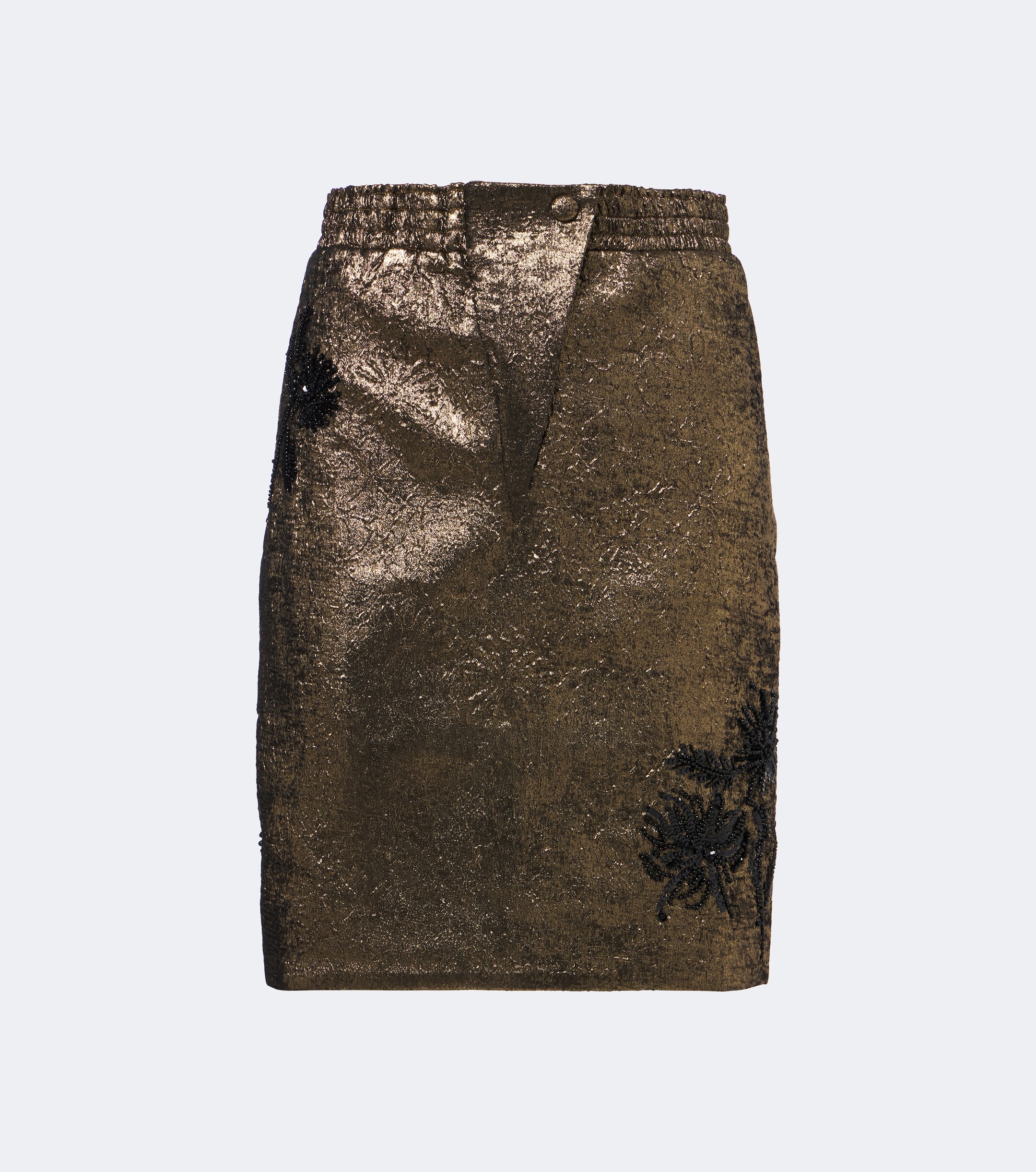 Jacques Wei Jacques Wei Embellished brocade miniskirt