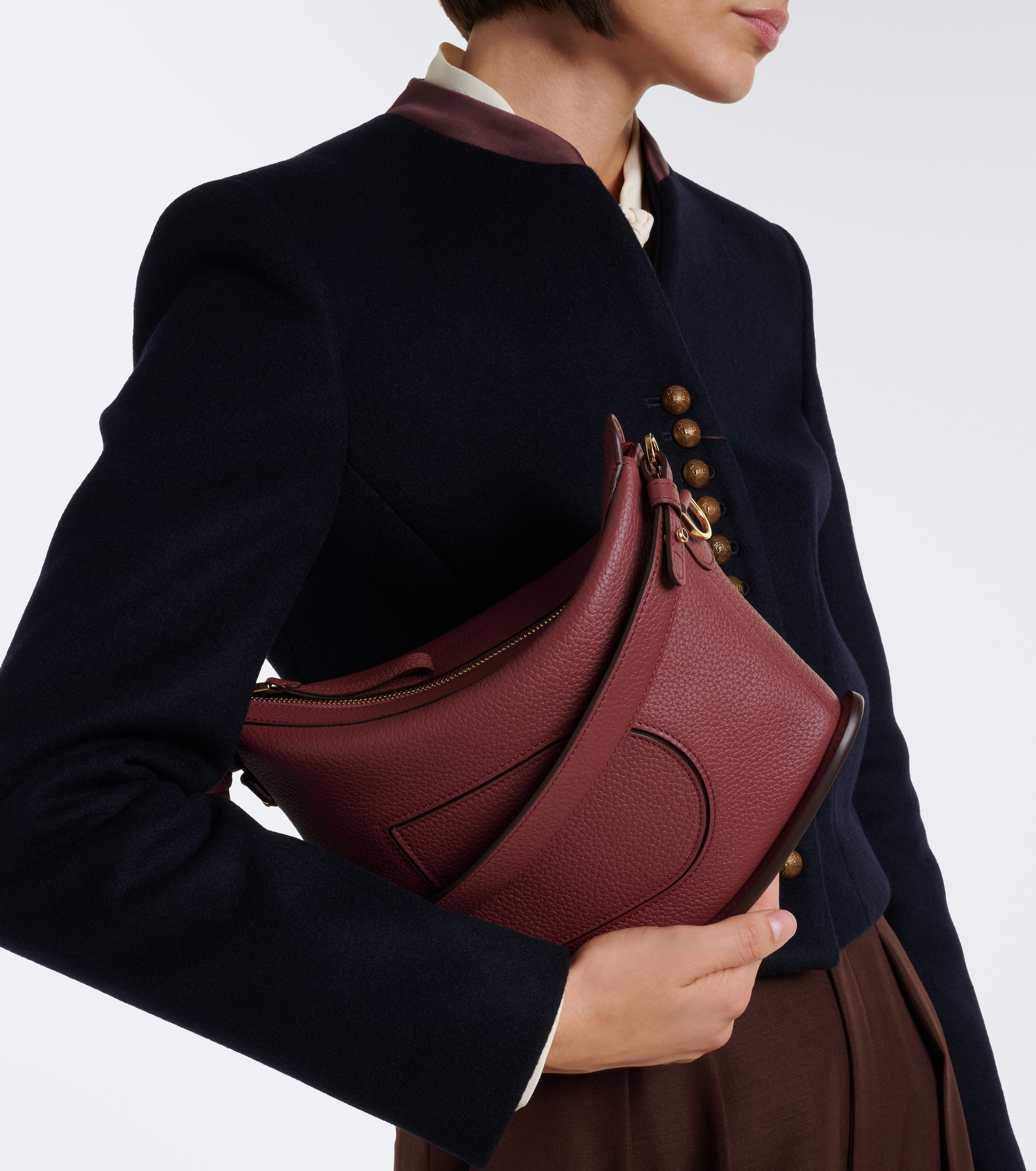 Delvaux Pin Swing Medium leather shoulder bag thumbnail