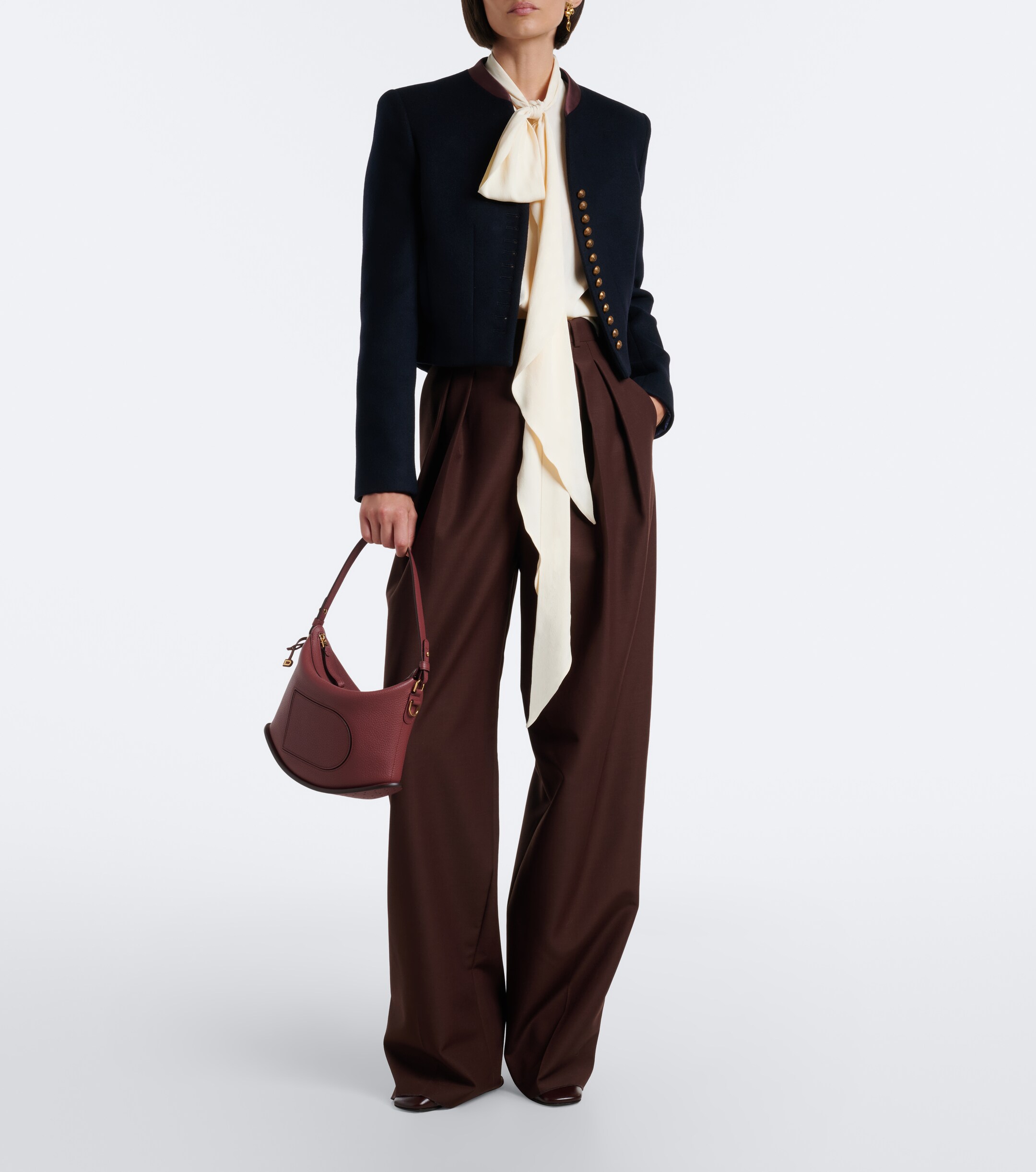 Delvaux Pin Swing Medium leather shoulder bag thumbnail