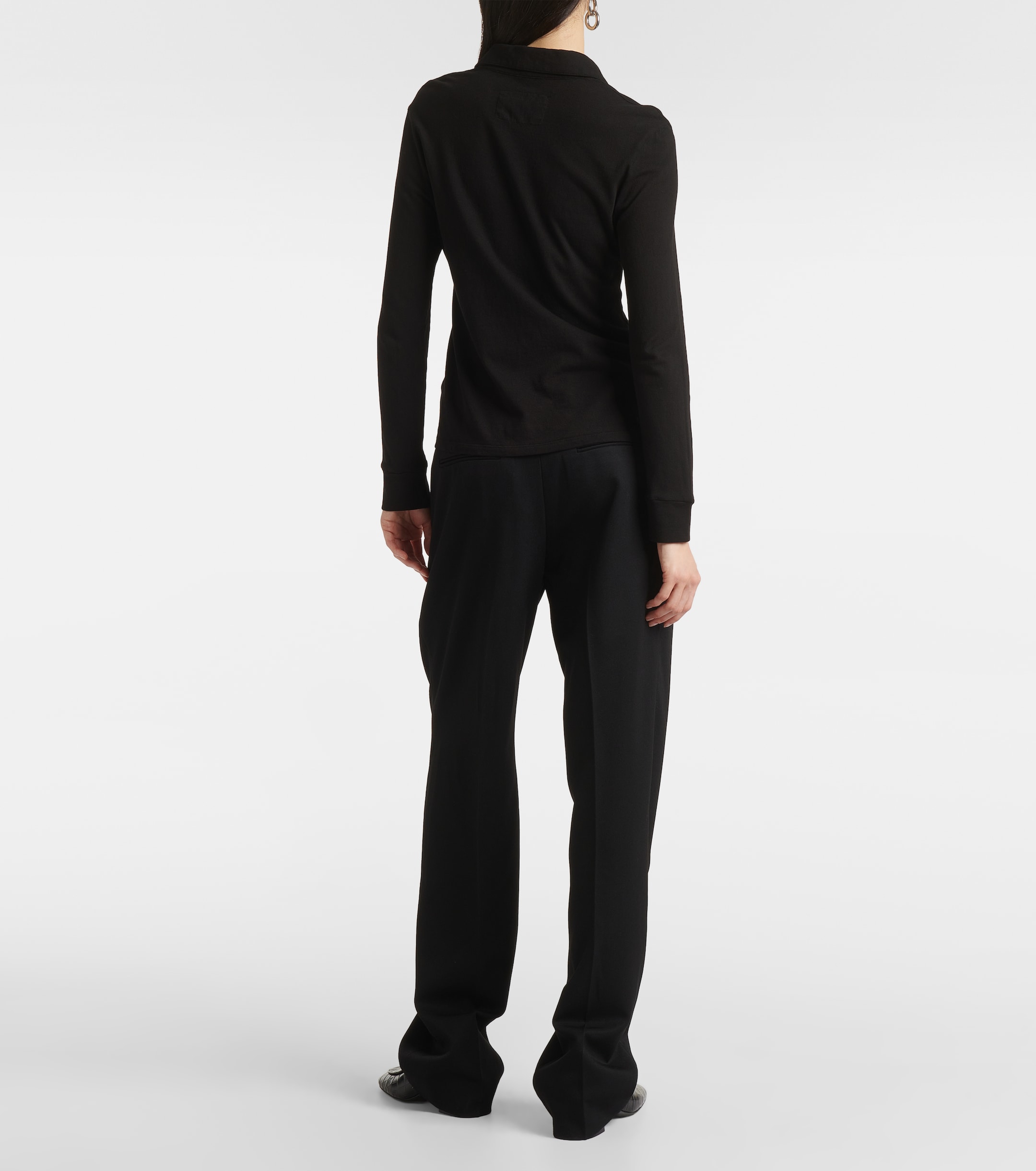 Nili Lotan Liam cotton shirt thumbnail