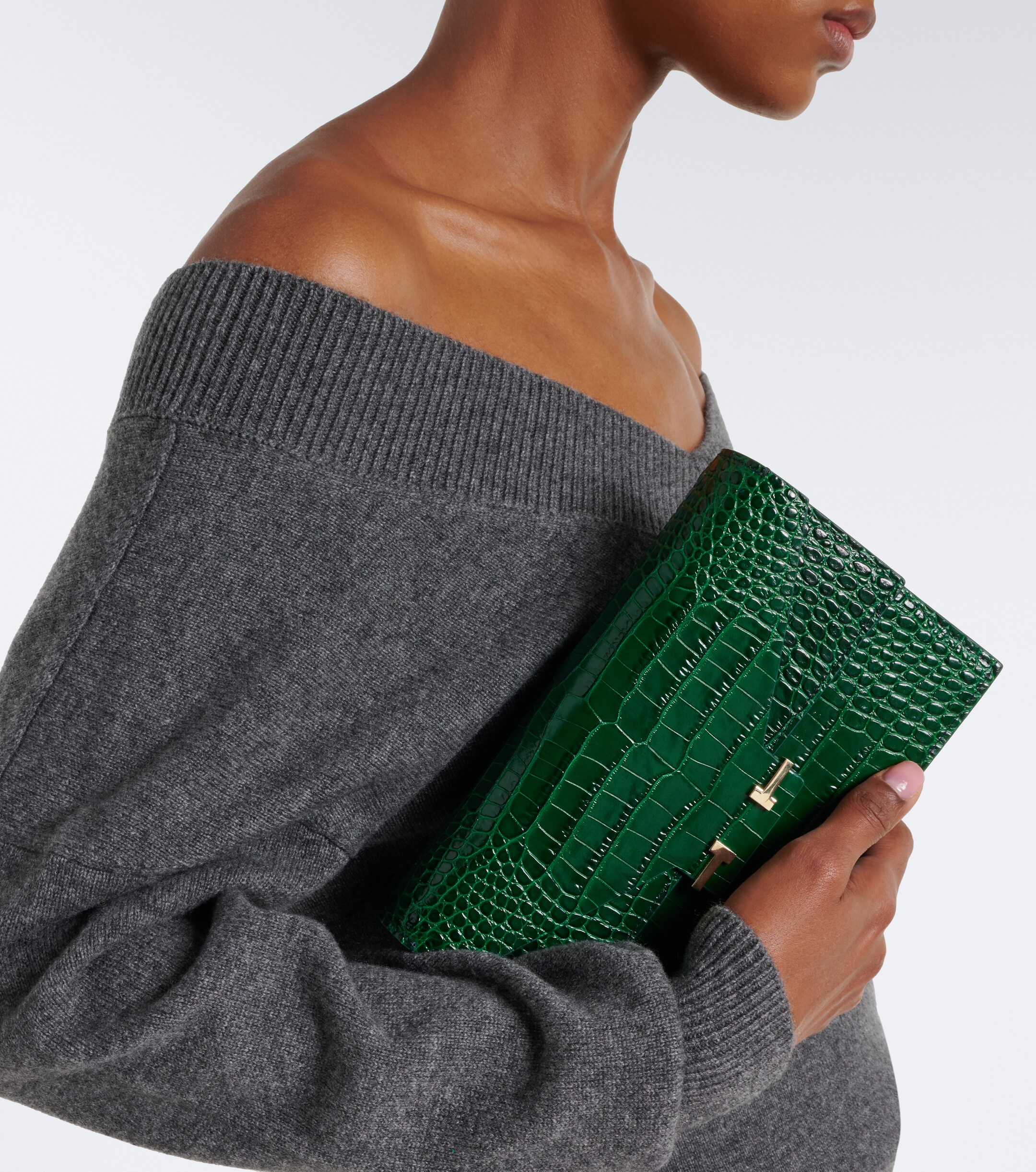 Tom Ford Aube Mini leather crossbody bag