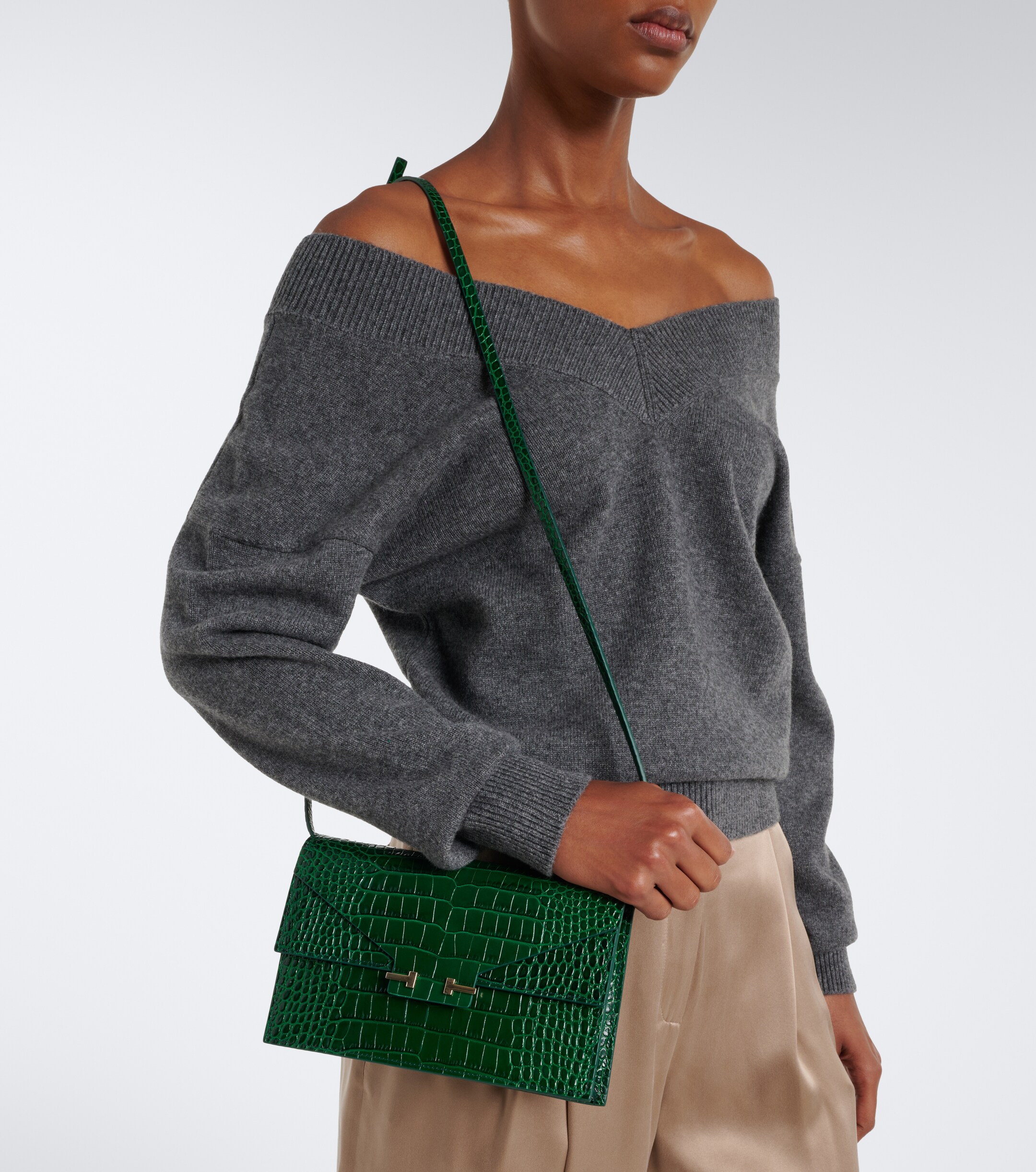 Tom Ford Aube Mini leather crossbody bag