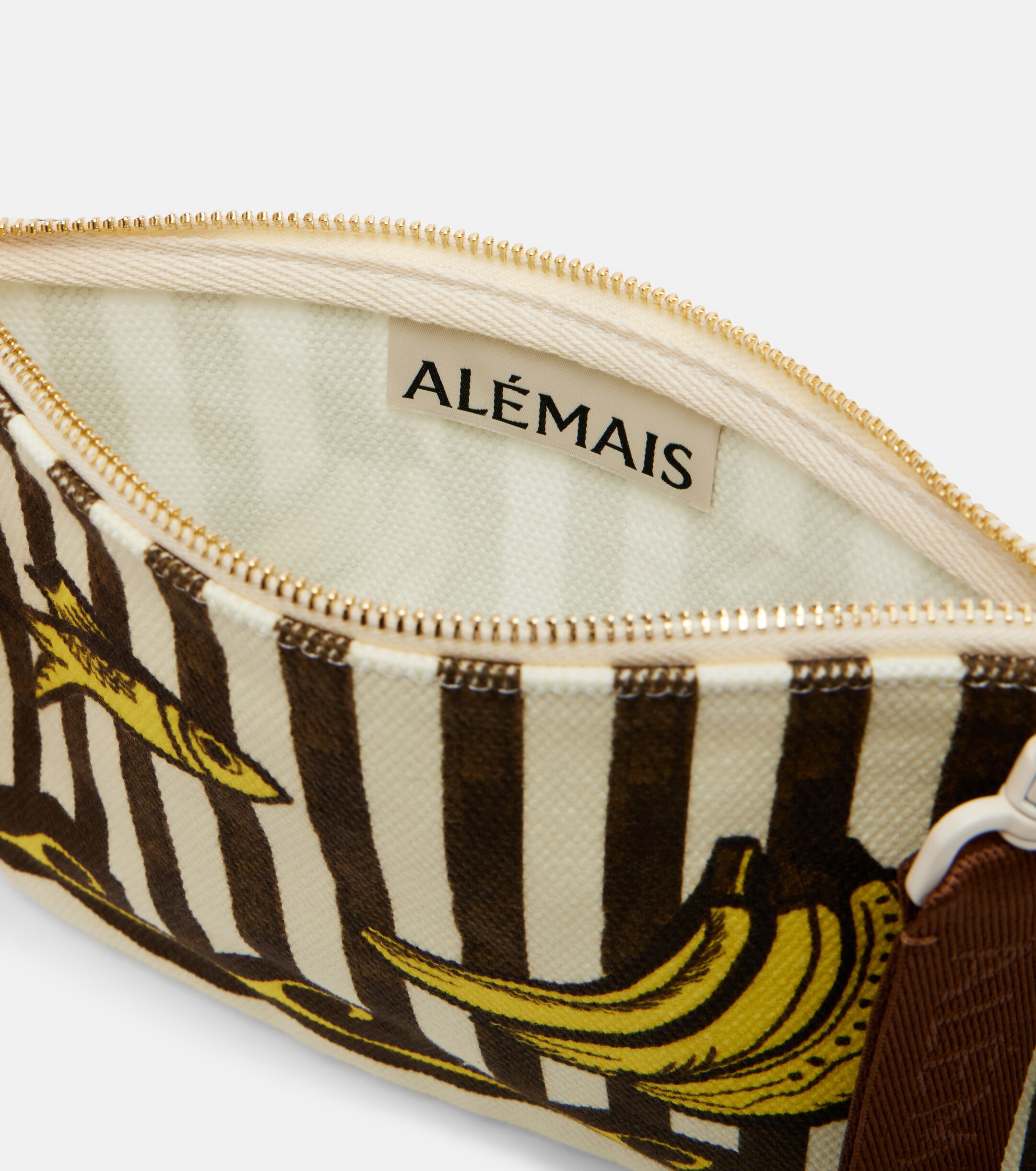 Alémais Mona Mini canvas clutch