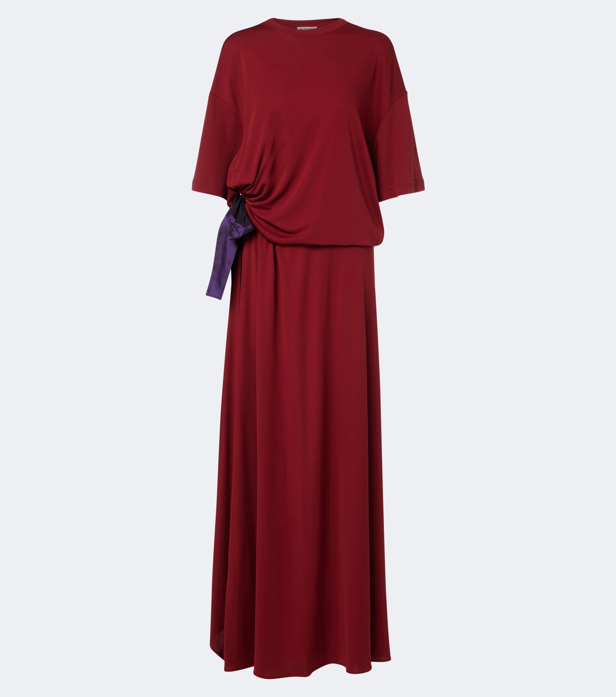 Balenciaga Balenciaga Bow-detail jersey T-shirt dress