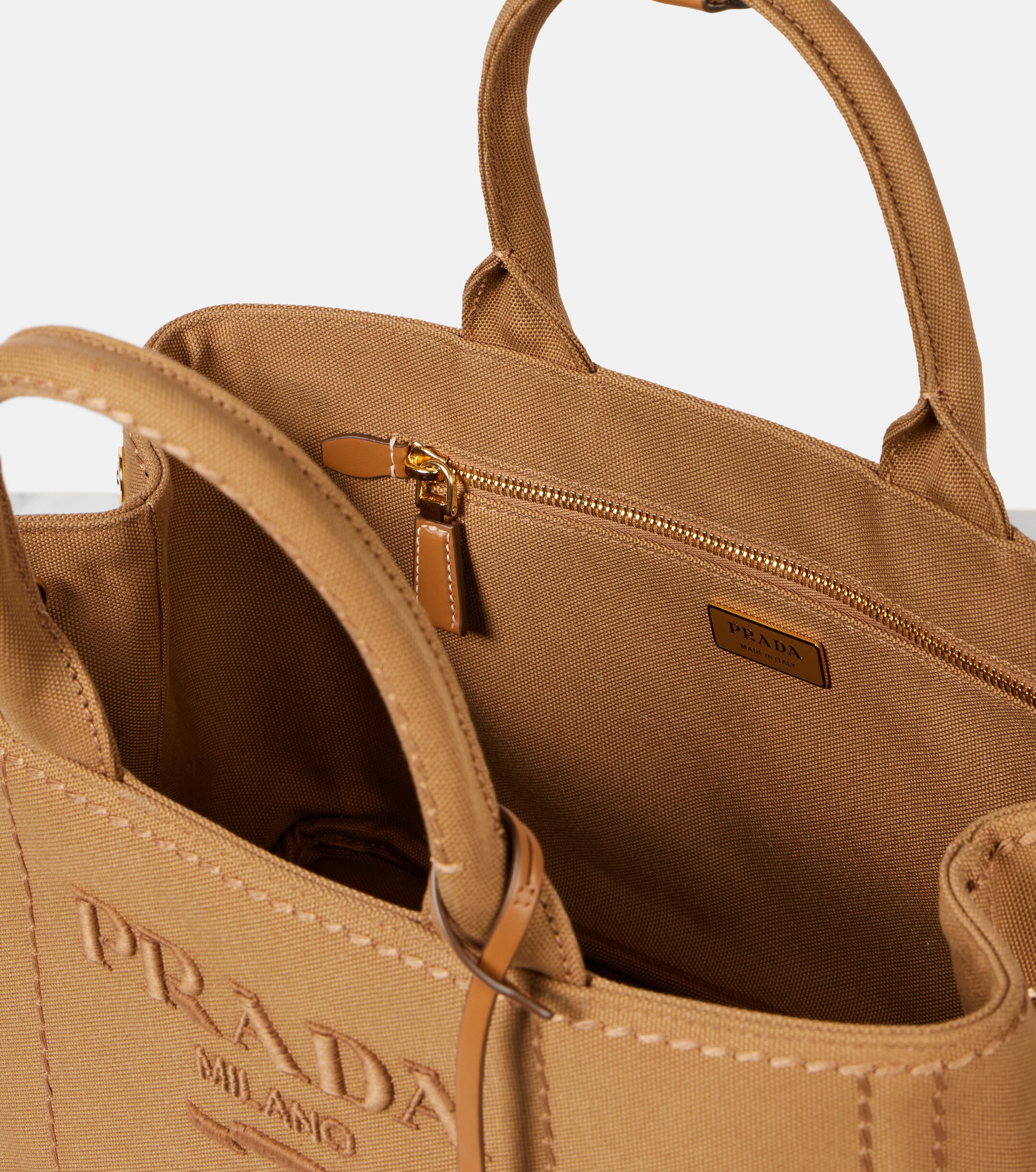 Prada Prada Jardinière Medium canvas tote bag