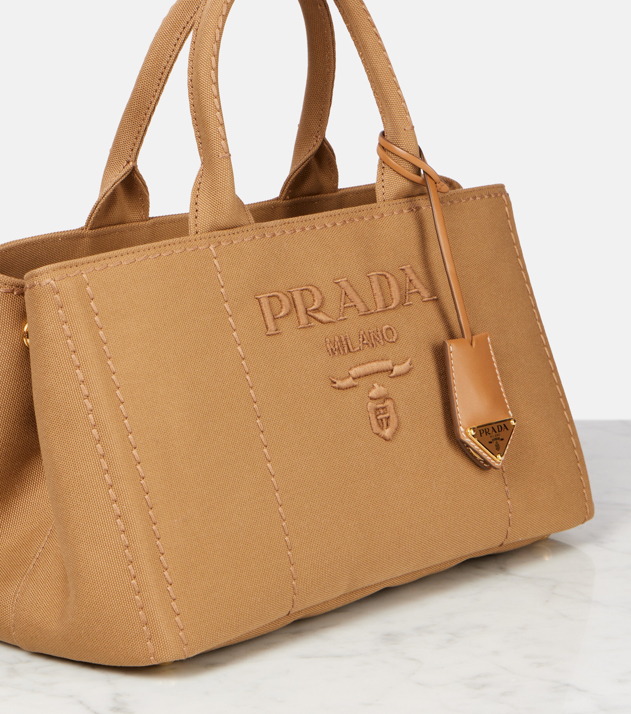 Prada Prada Jardinière Medium canvas tote bag