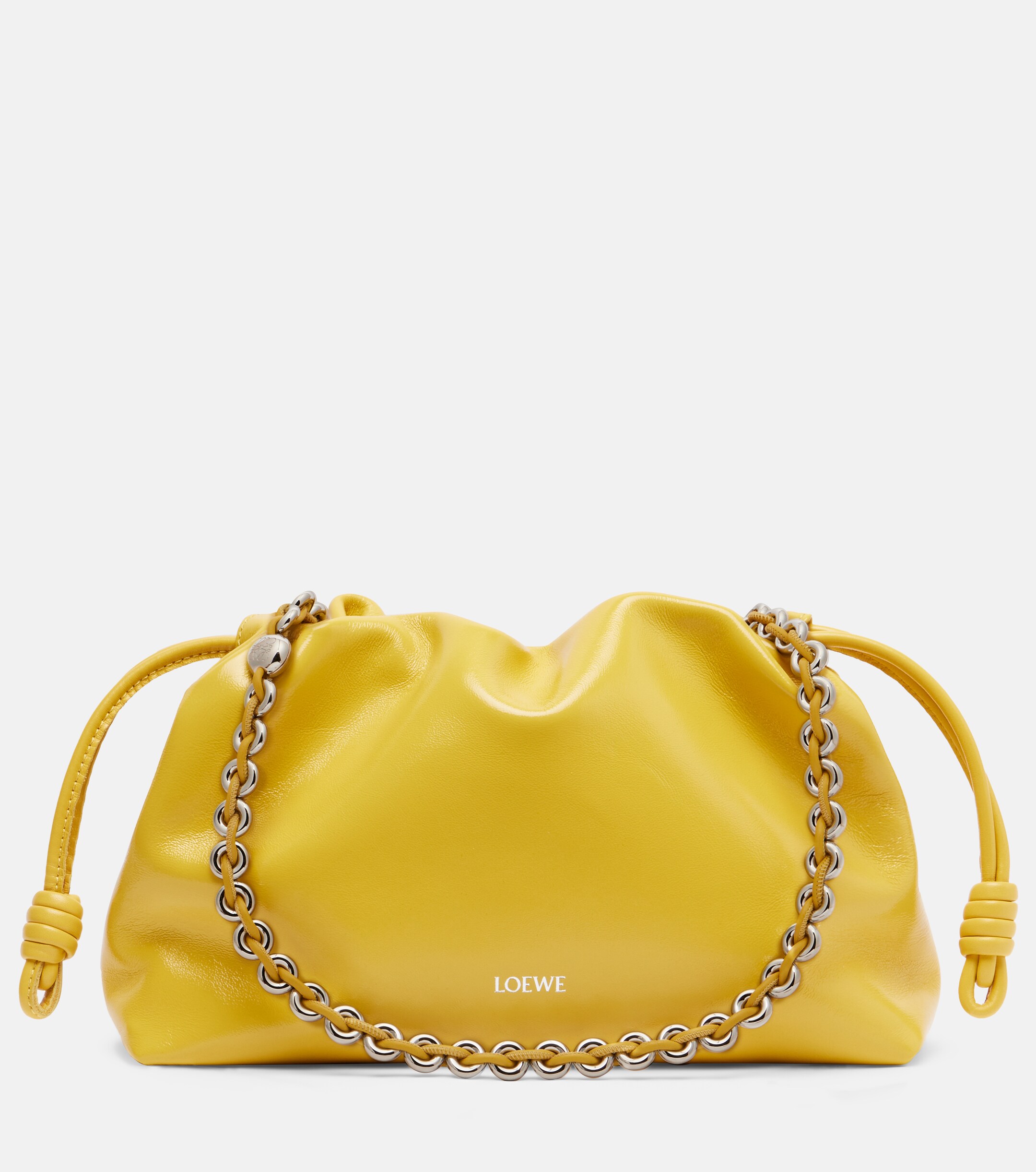 Loewe Flamenco Medium leather clutch