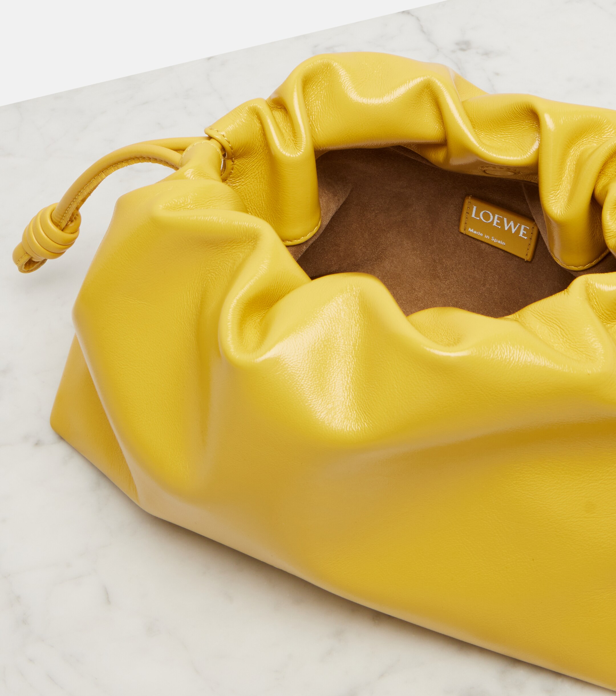 Loewe Flamenco Medium leather clutch