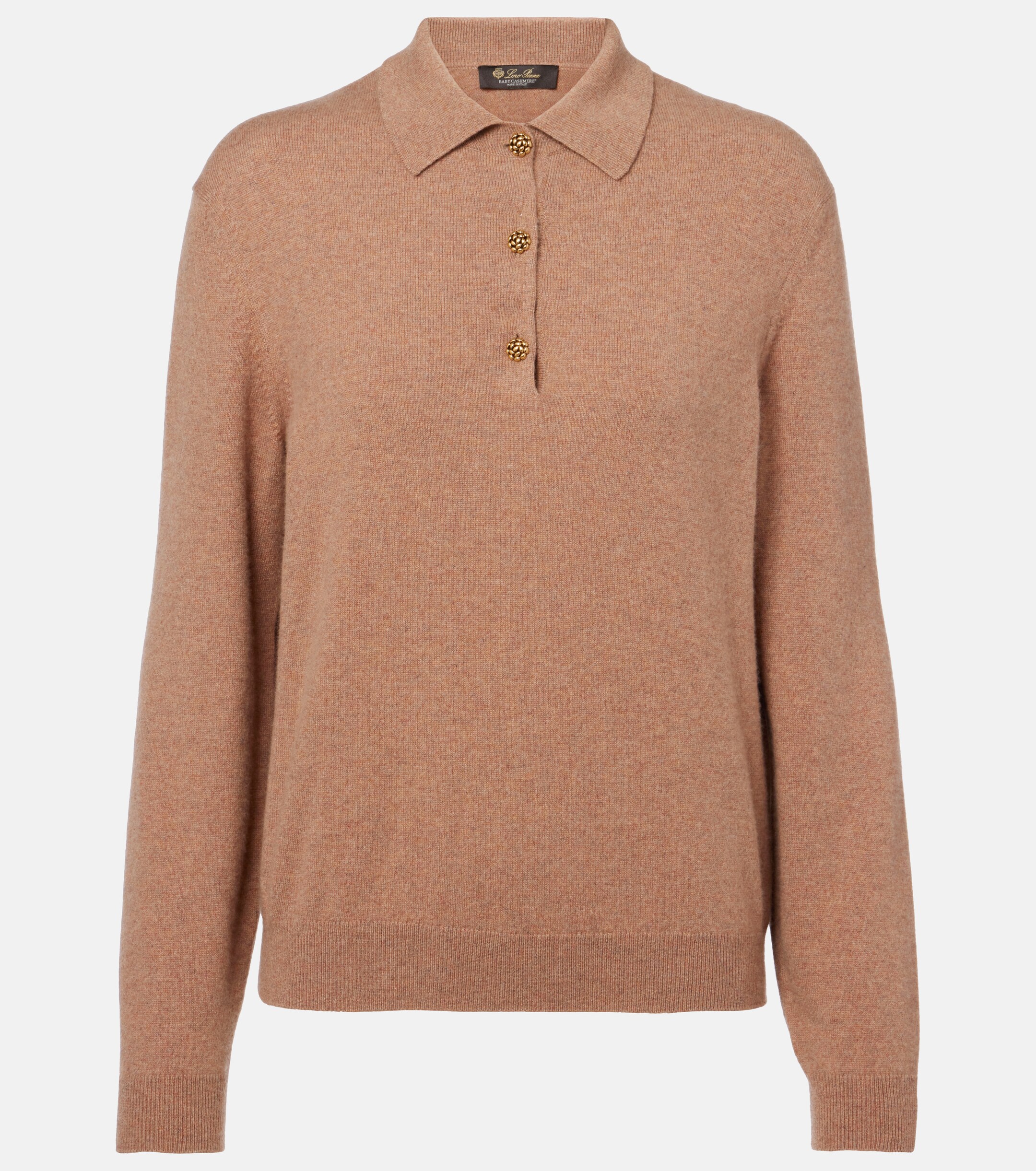 Piana Mytheresa Loro Piana Long Sleeve Polo Loro Piana Wish Empire