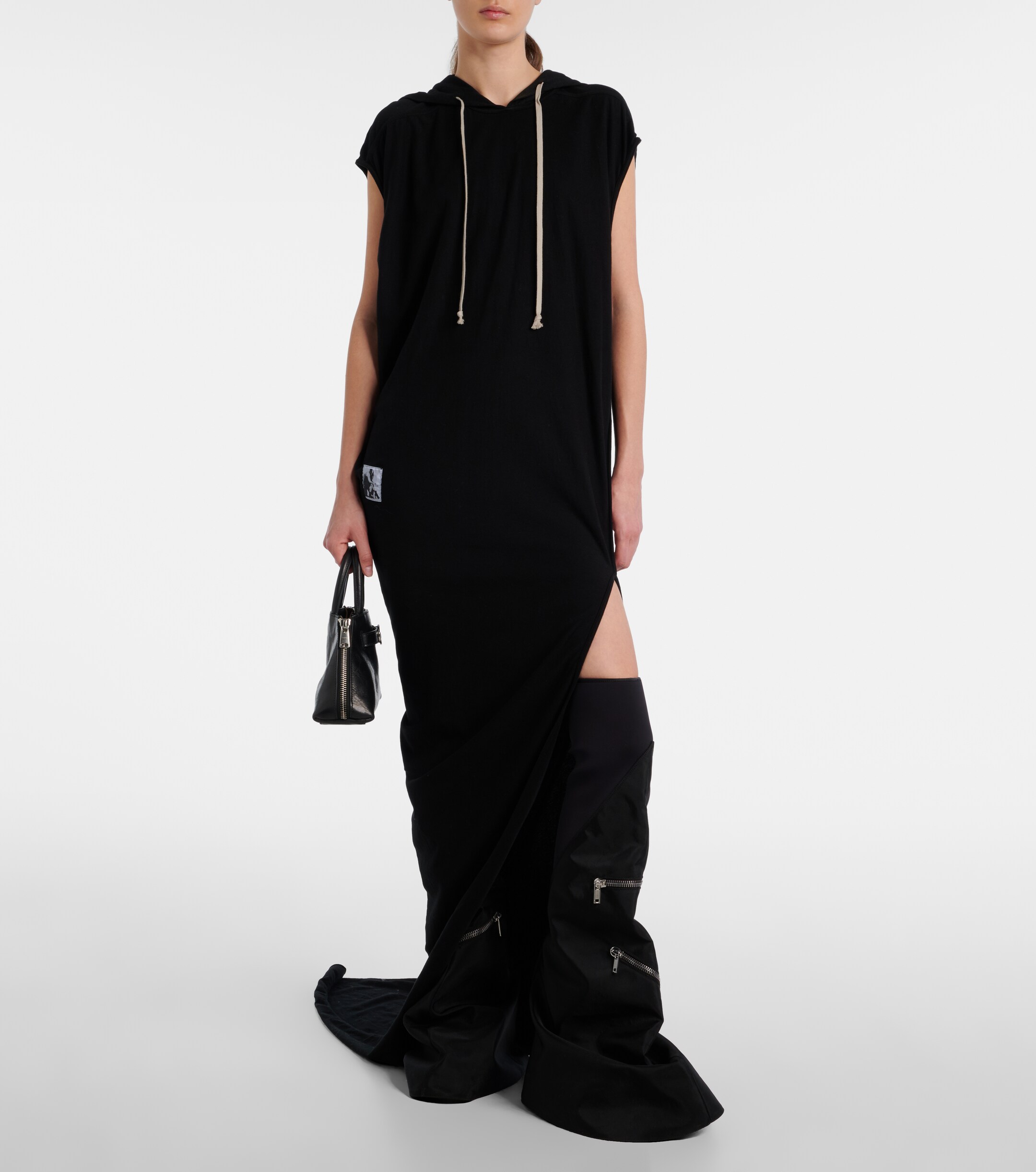 Rick Owens Zipper-detail over-the-knee boots