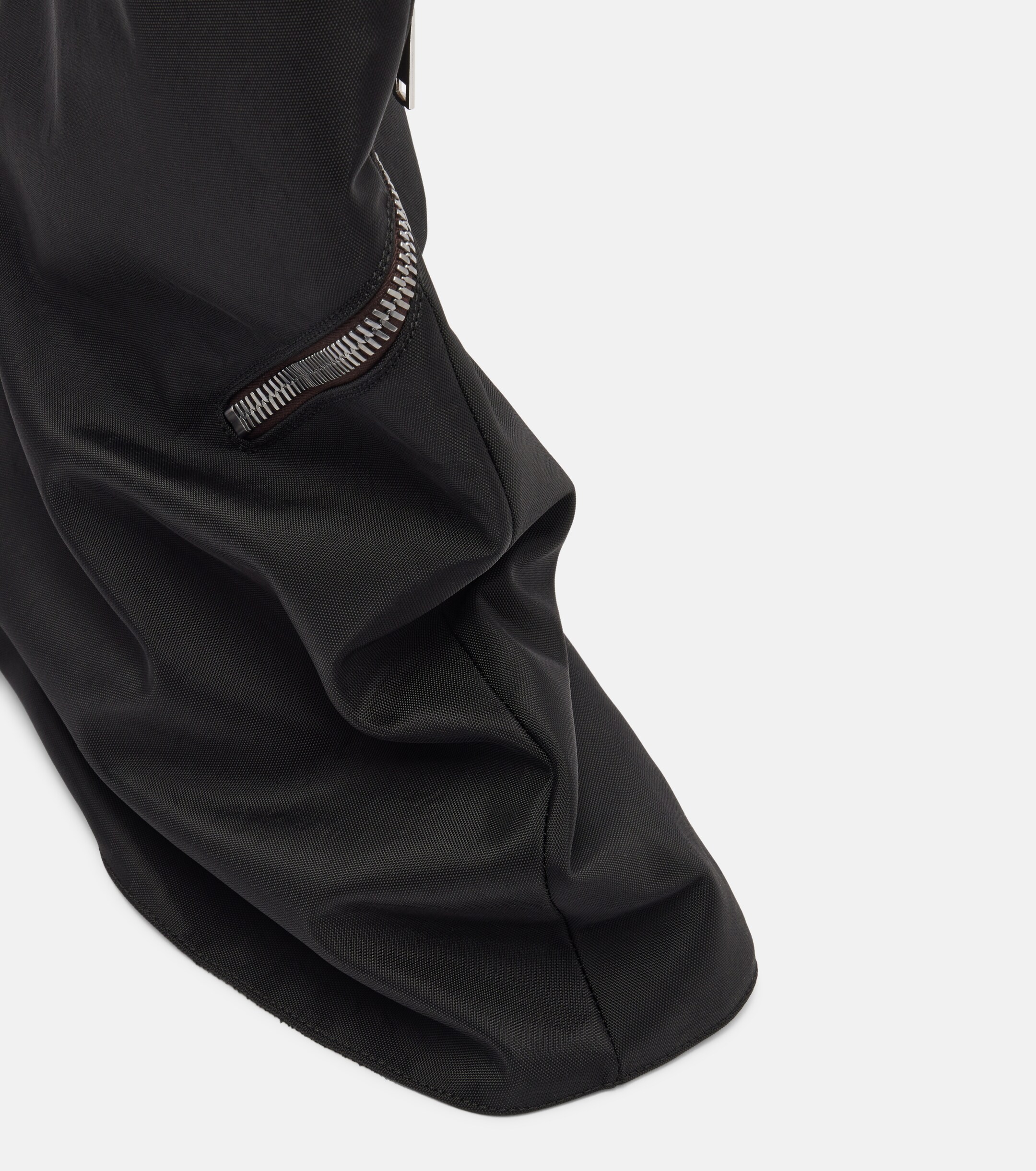 Rick Owens Zipper-detail over-the-knee boots