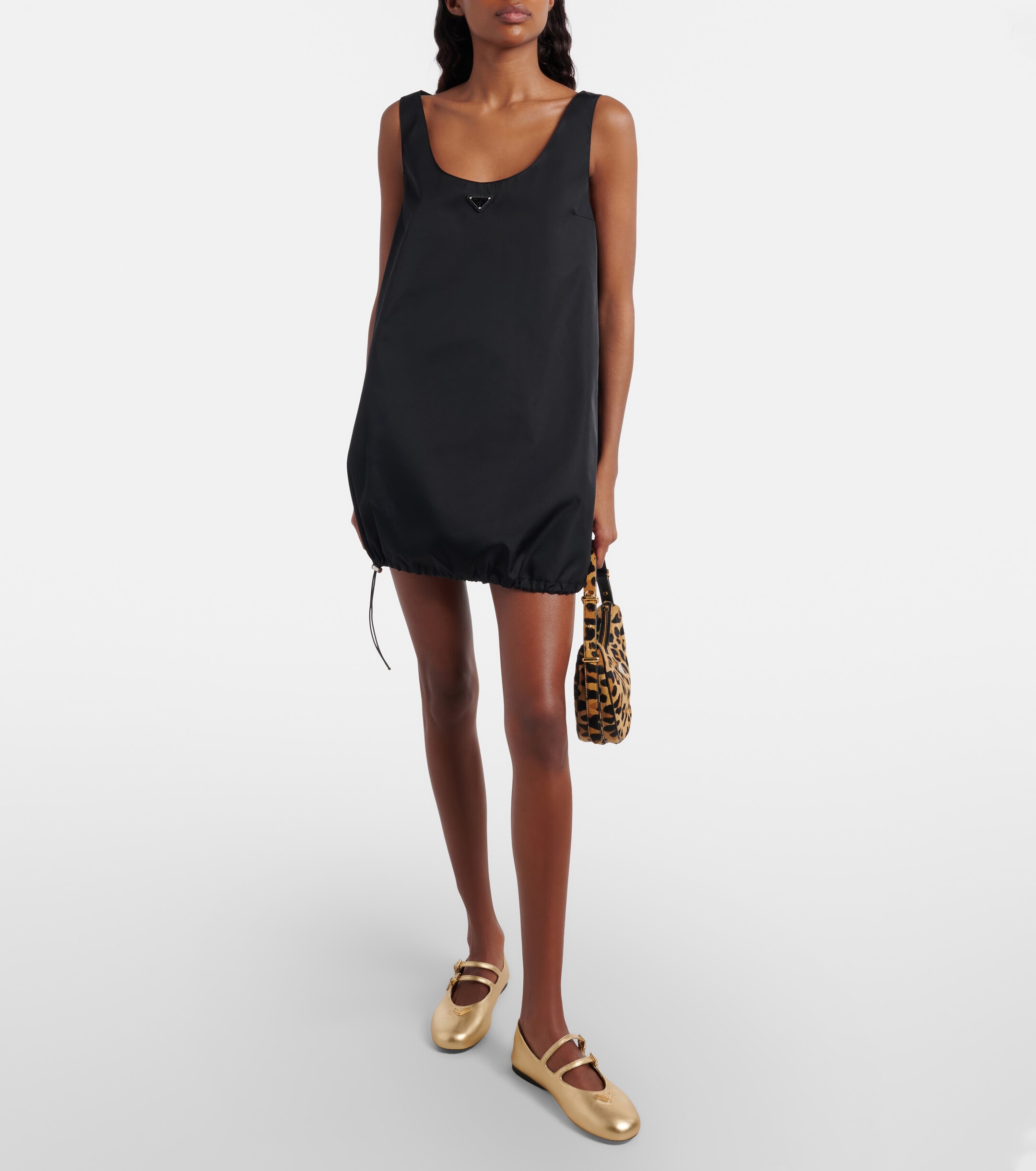 Prada Prada Arqué calf hair shoulder bag