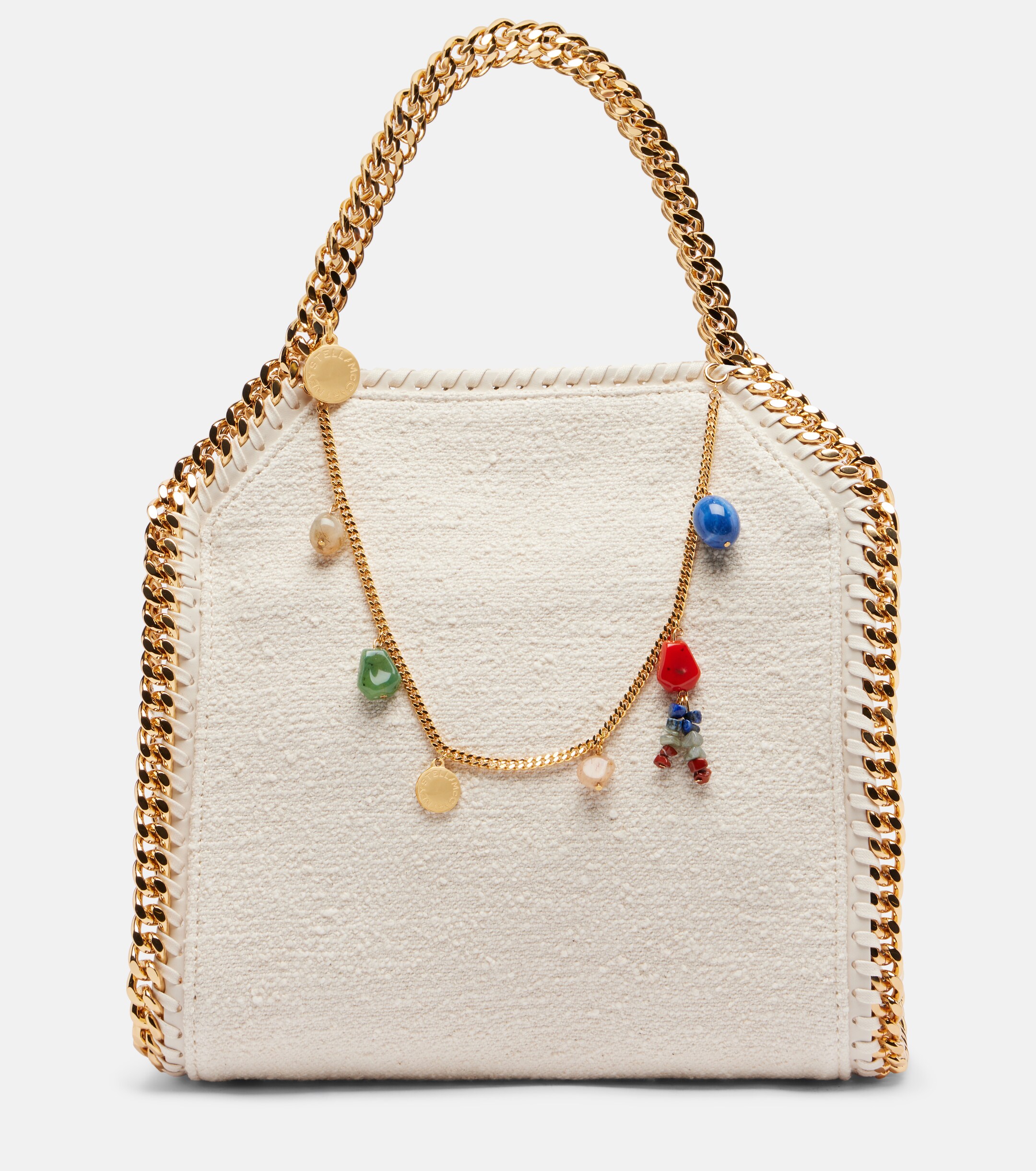 Stella McCartney Falabella Mini embellished top-handle bag