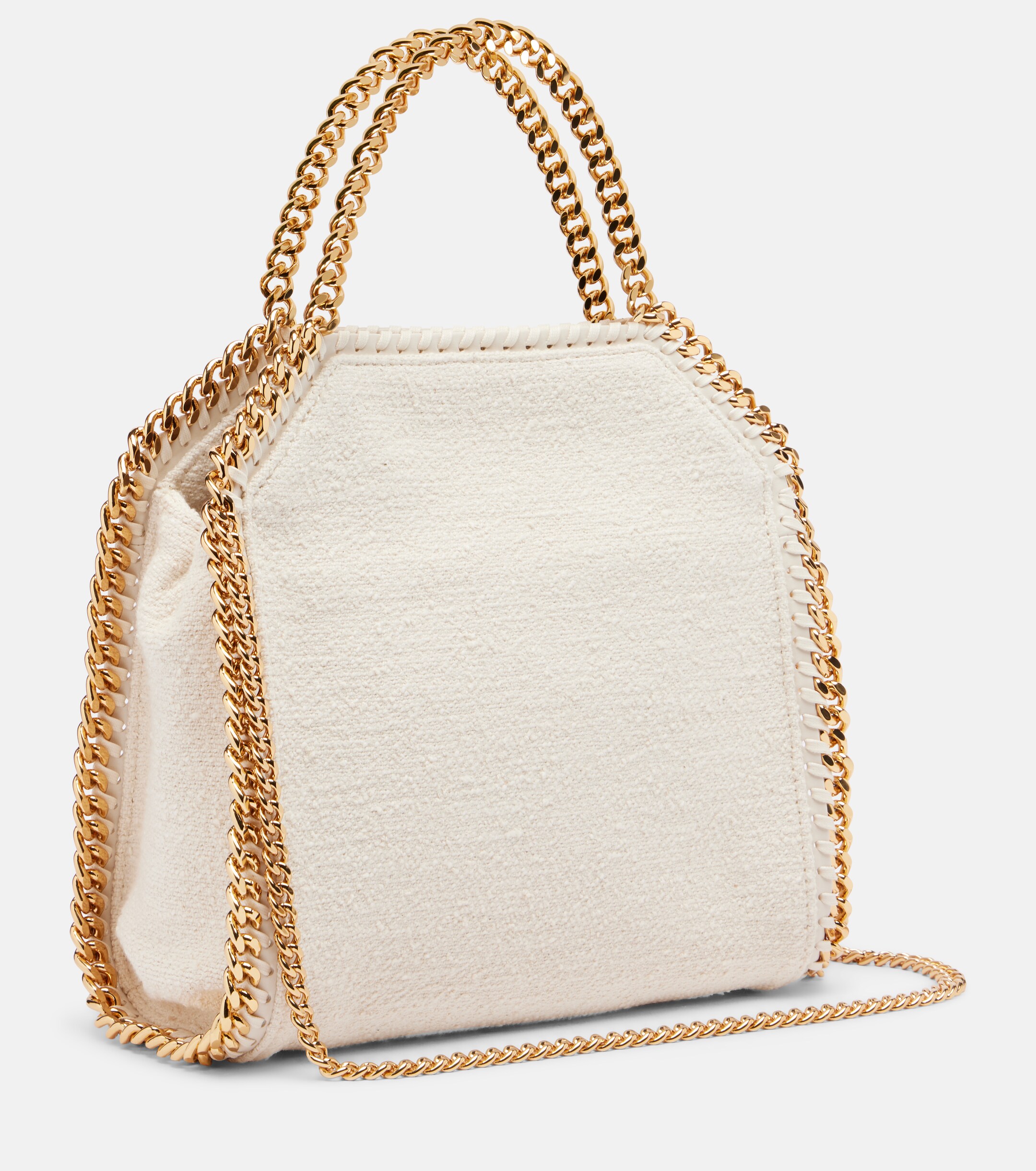 Stella McCartney Falabella Mini embellished top-handle bag