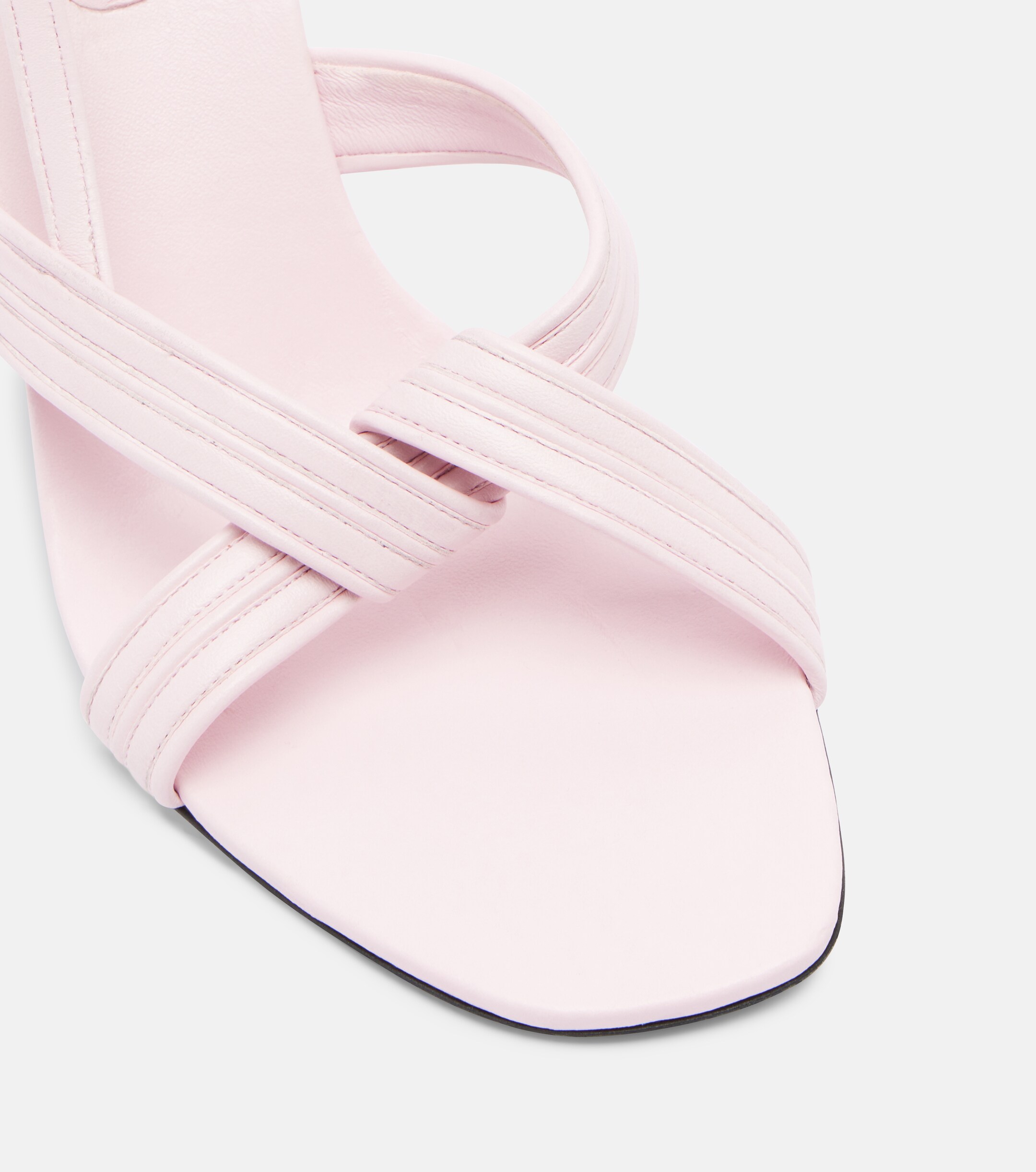 Versace Versace Gianni Medusa leather slingback sandals
