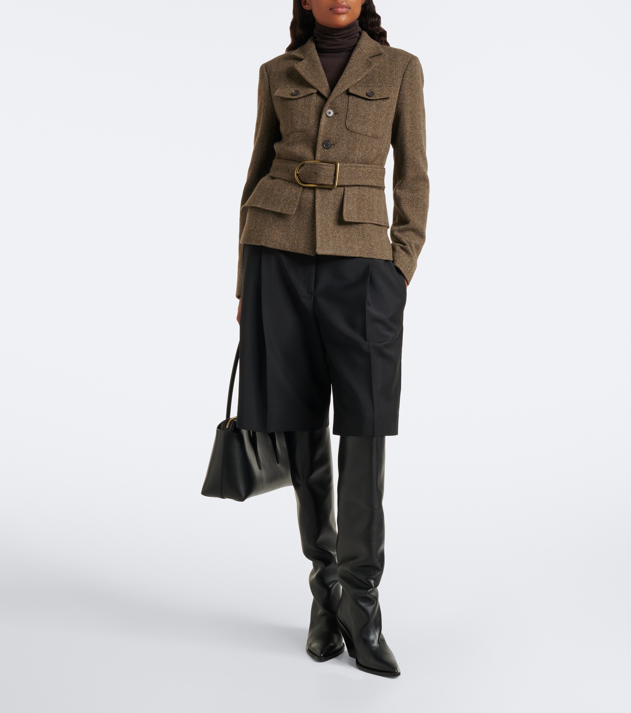 Souliers Martinez Souliers Martinez Nevada leather knee-high boots