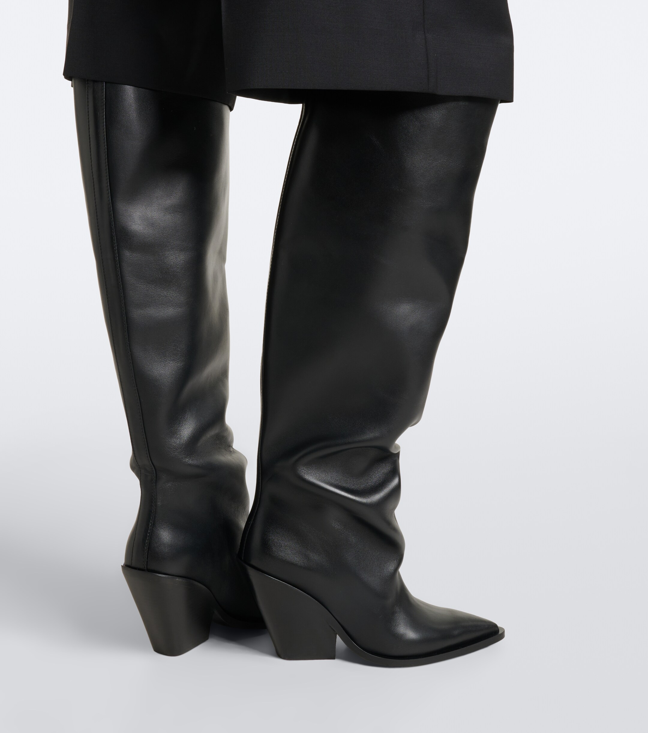 Souliers Martinez Souliers Martinez Nevada leather knee-high boots