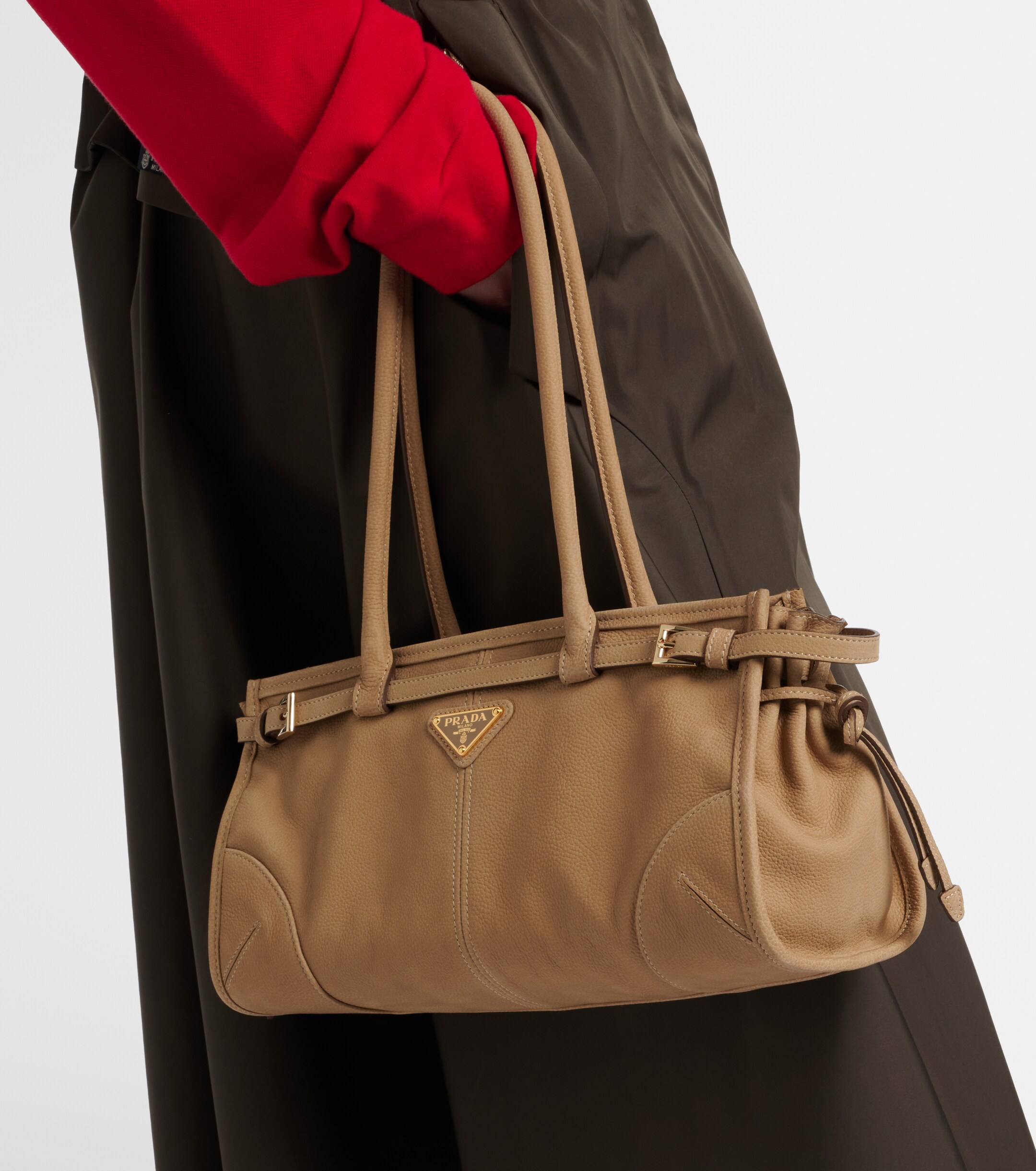 Prada Prada Bonnie Medium leather shoulder bag