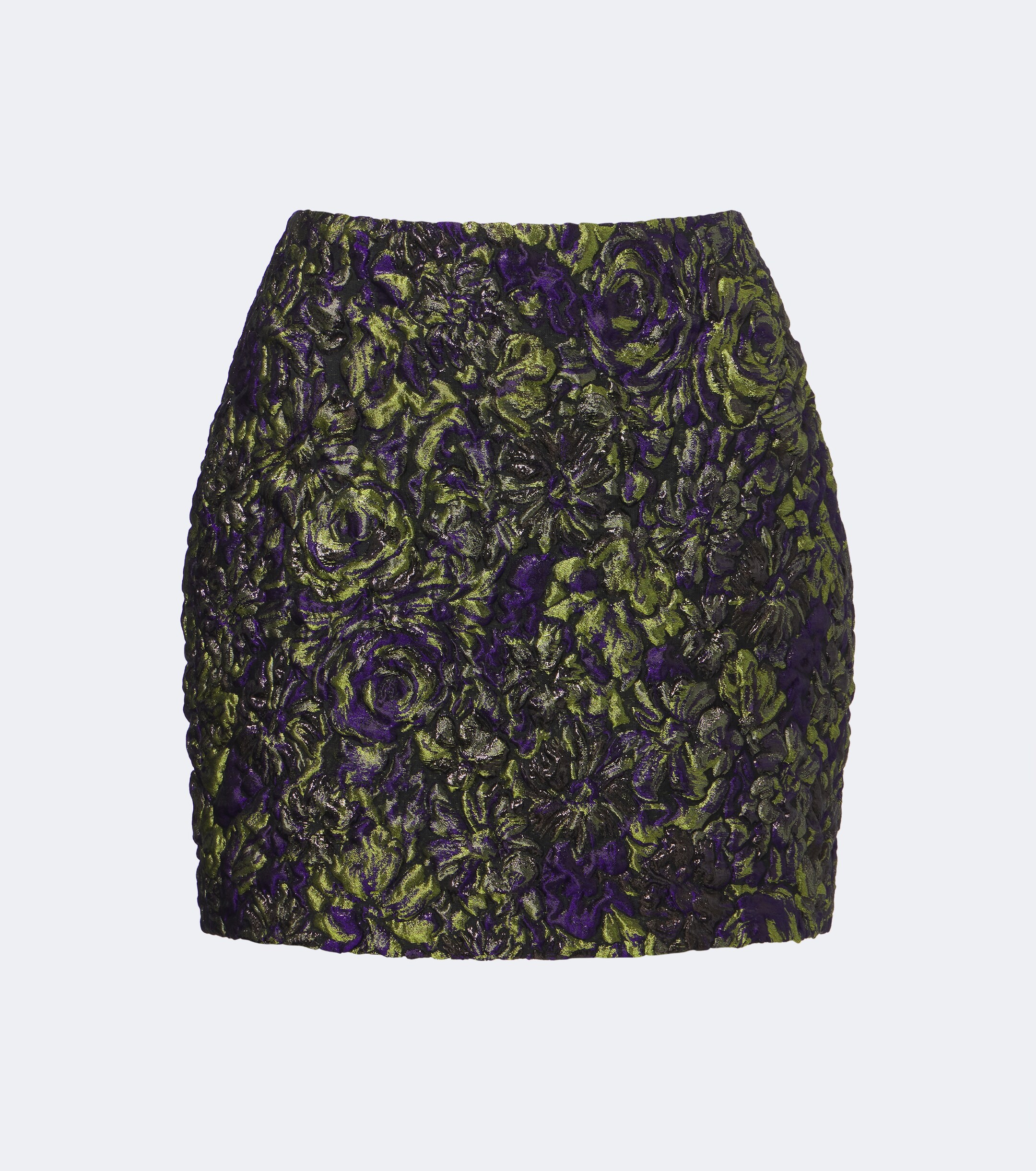 Balmain Balmain Cloqué jacquard miniskirt