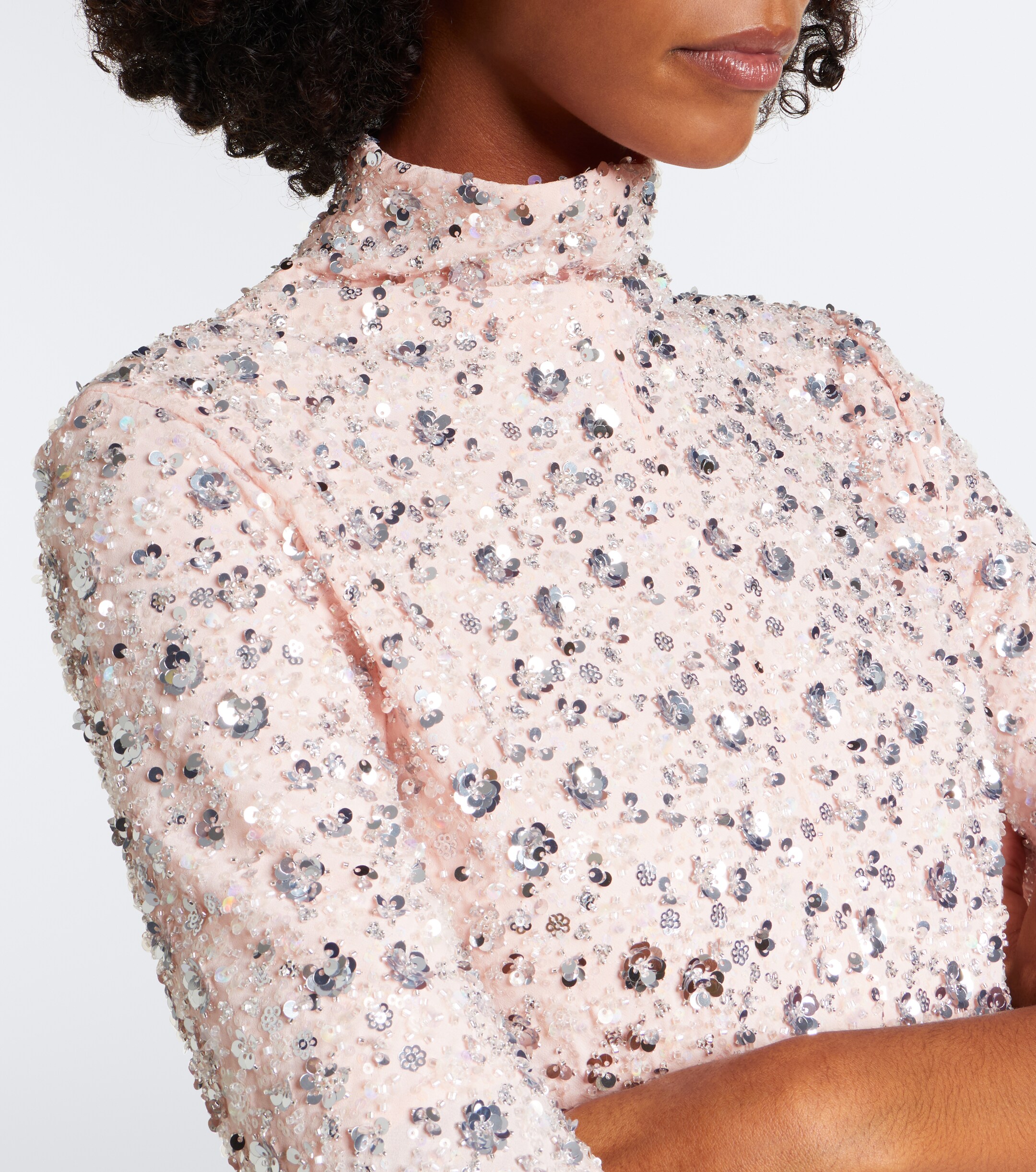 Rabanne Rabanne Sequined midi dress