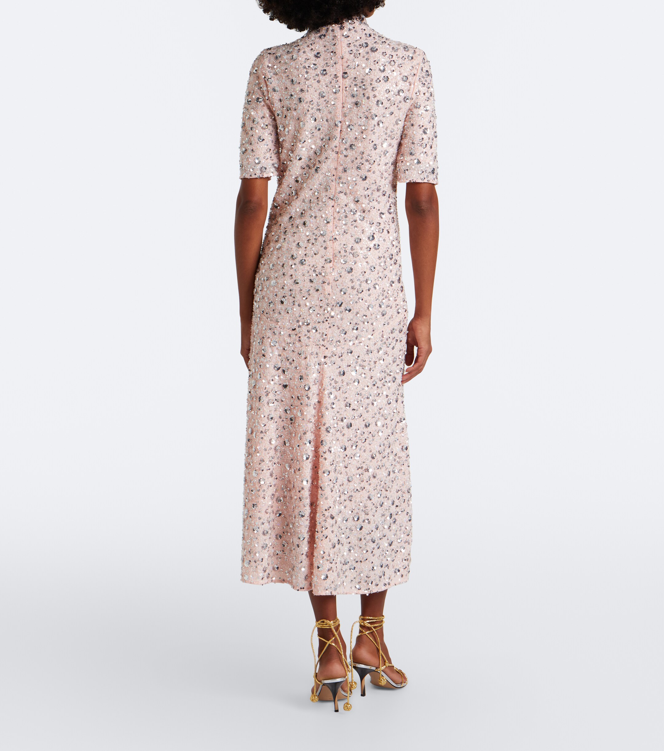 Rabanne Rabanne Sequined midi dress