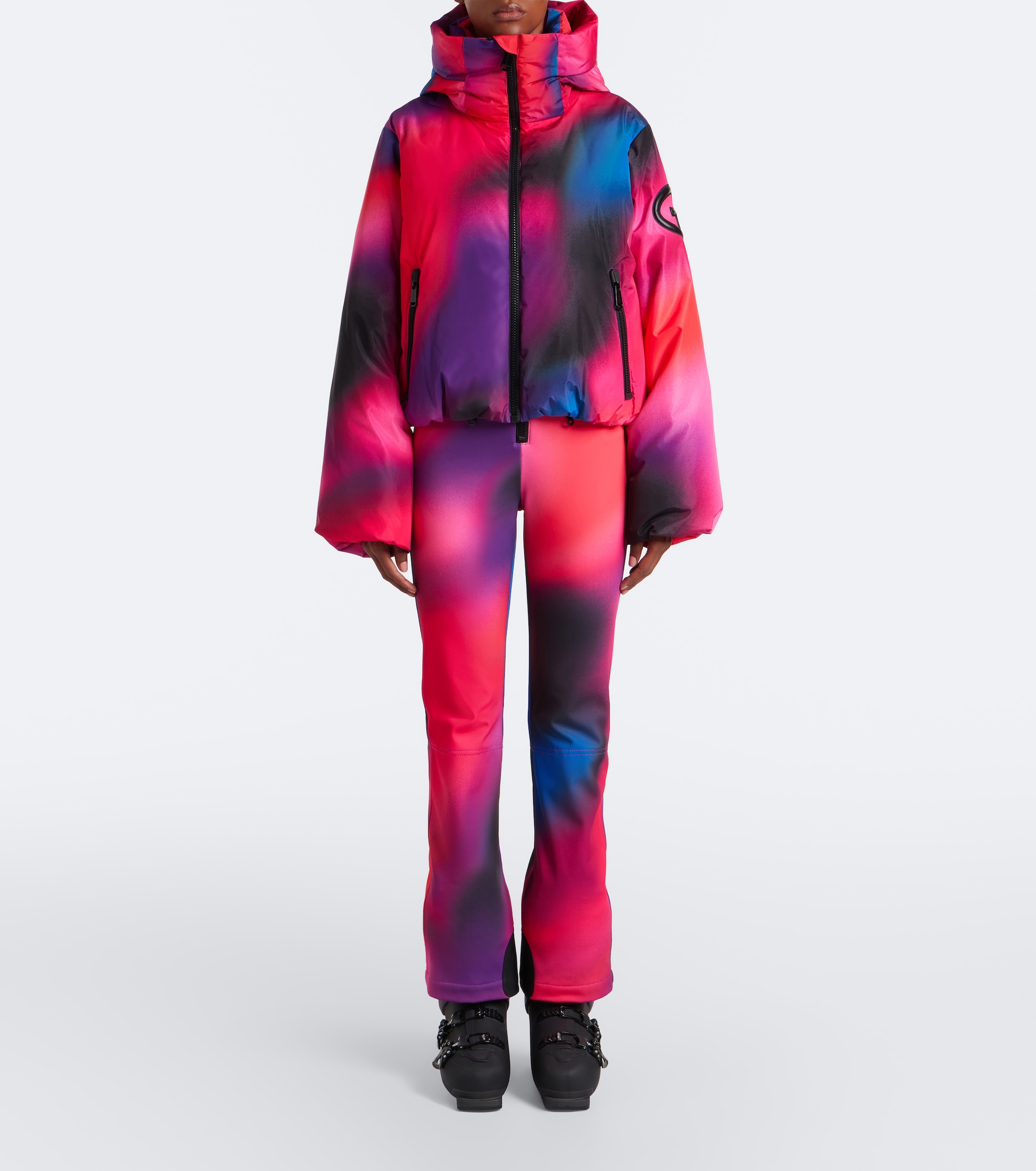 GOLDBERGH Goldbergh Sansu hooded printed ski jacket