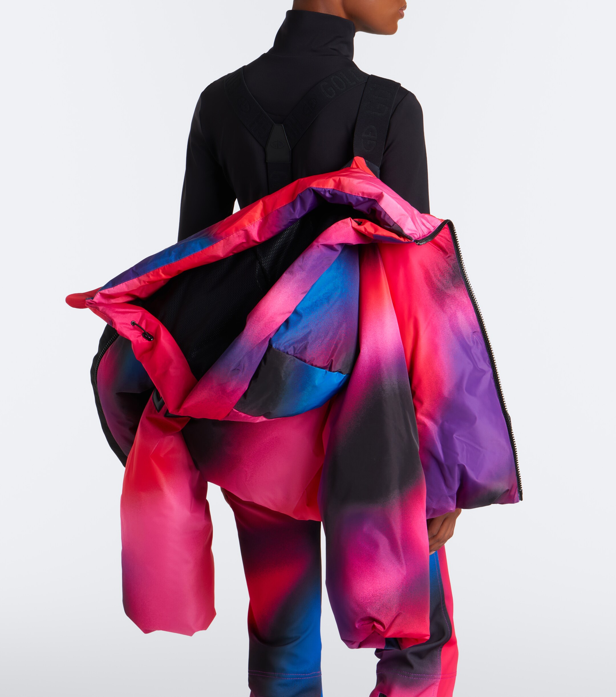 GOLDBERGH Goldbergh Sansu hooded printed ski jacket
