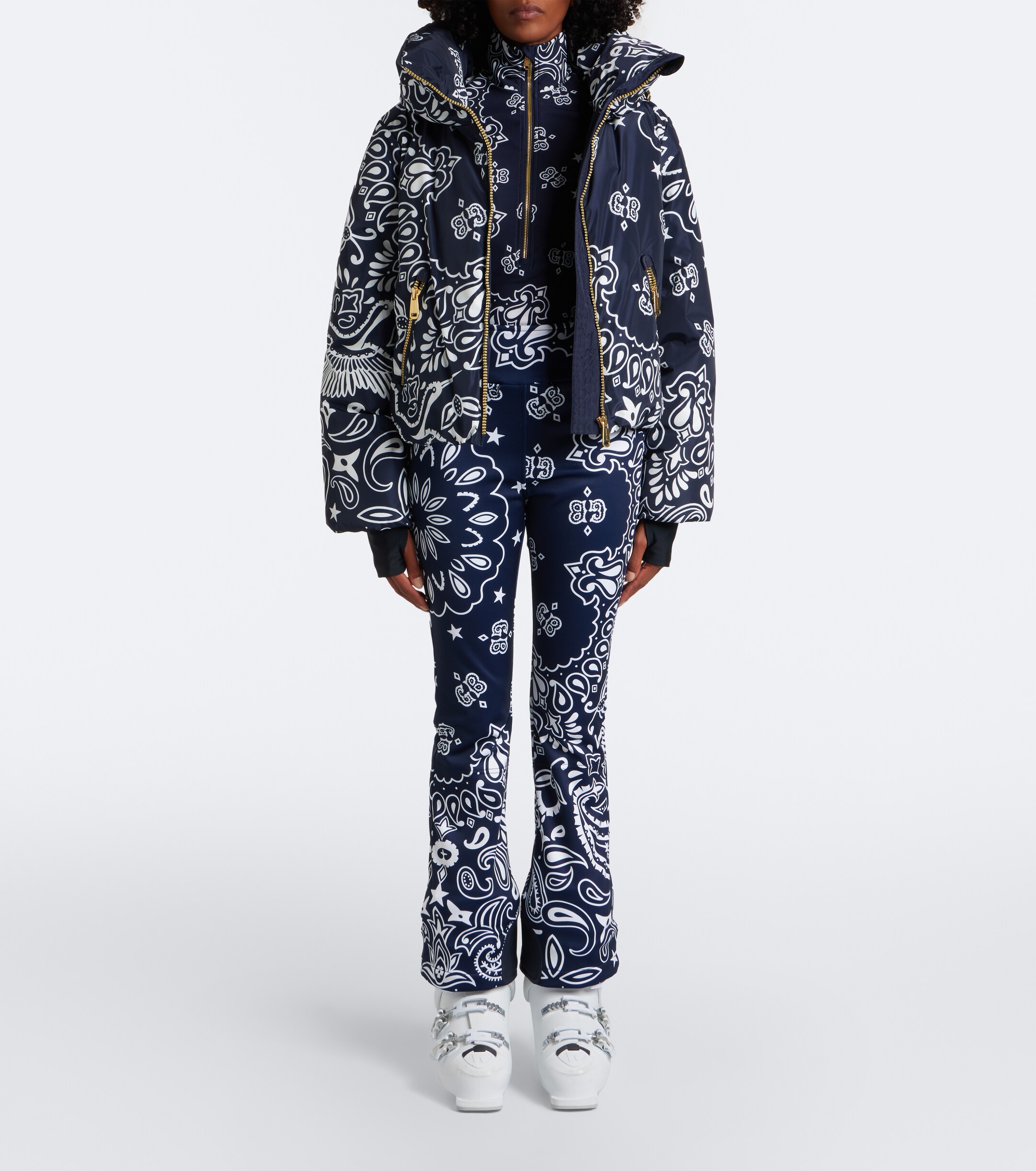 GOLDBERGH Goldbergh Tokiko paisley ski top