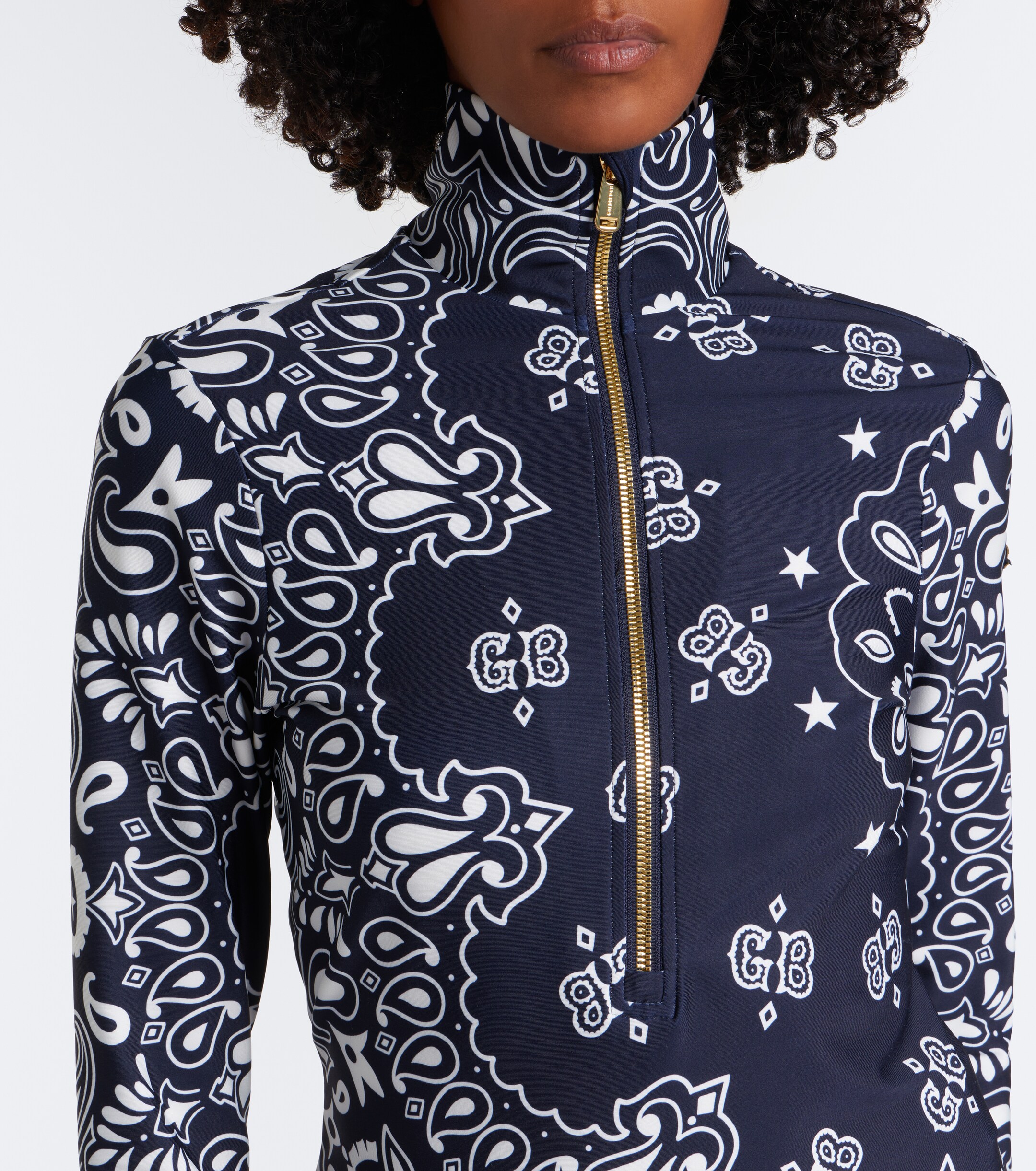GOLDBERGH Goldbergh Tokiko paisley ski top