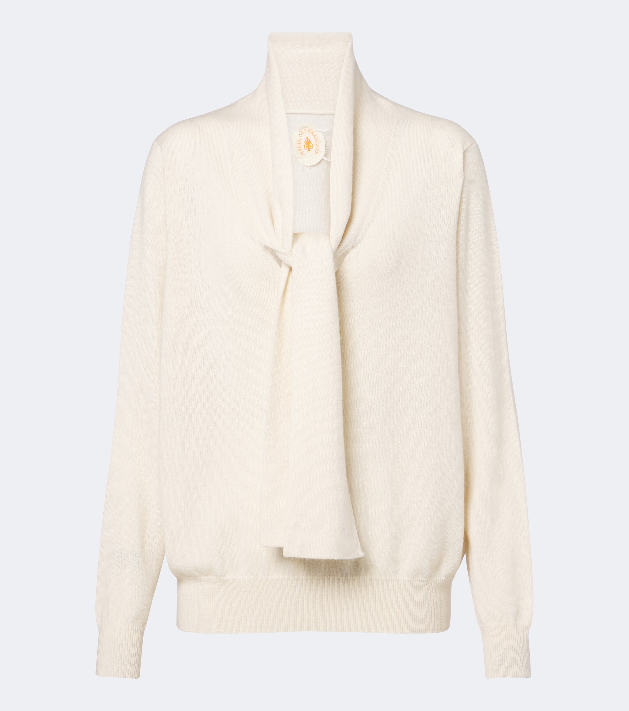 Jardin des Orangers Jardin des Orangers Tie-neck wool and cashmere sweater