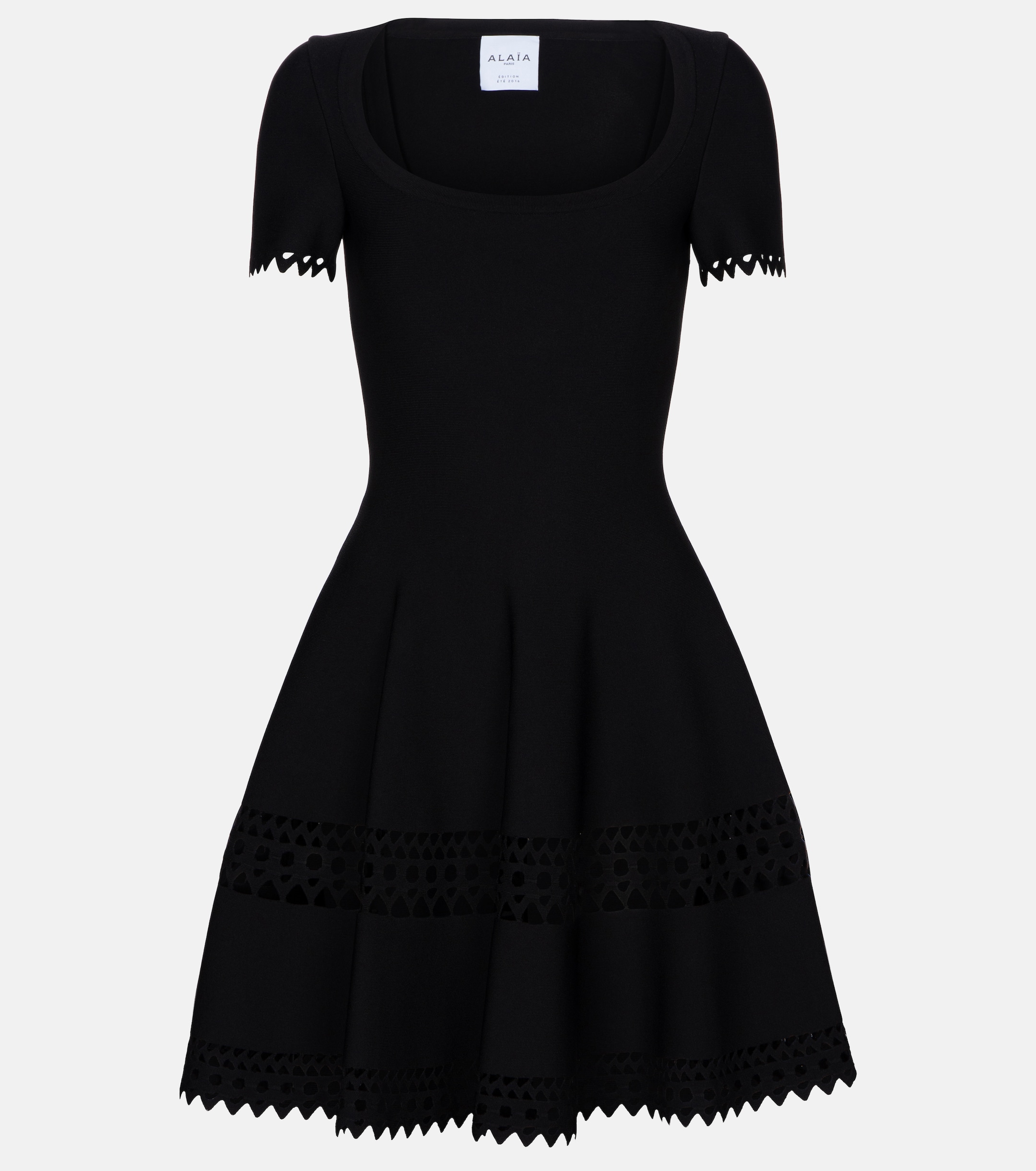 Alaïa Vienne stretch-jersey minidress
