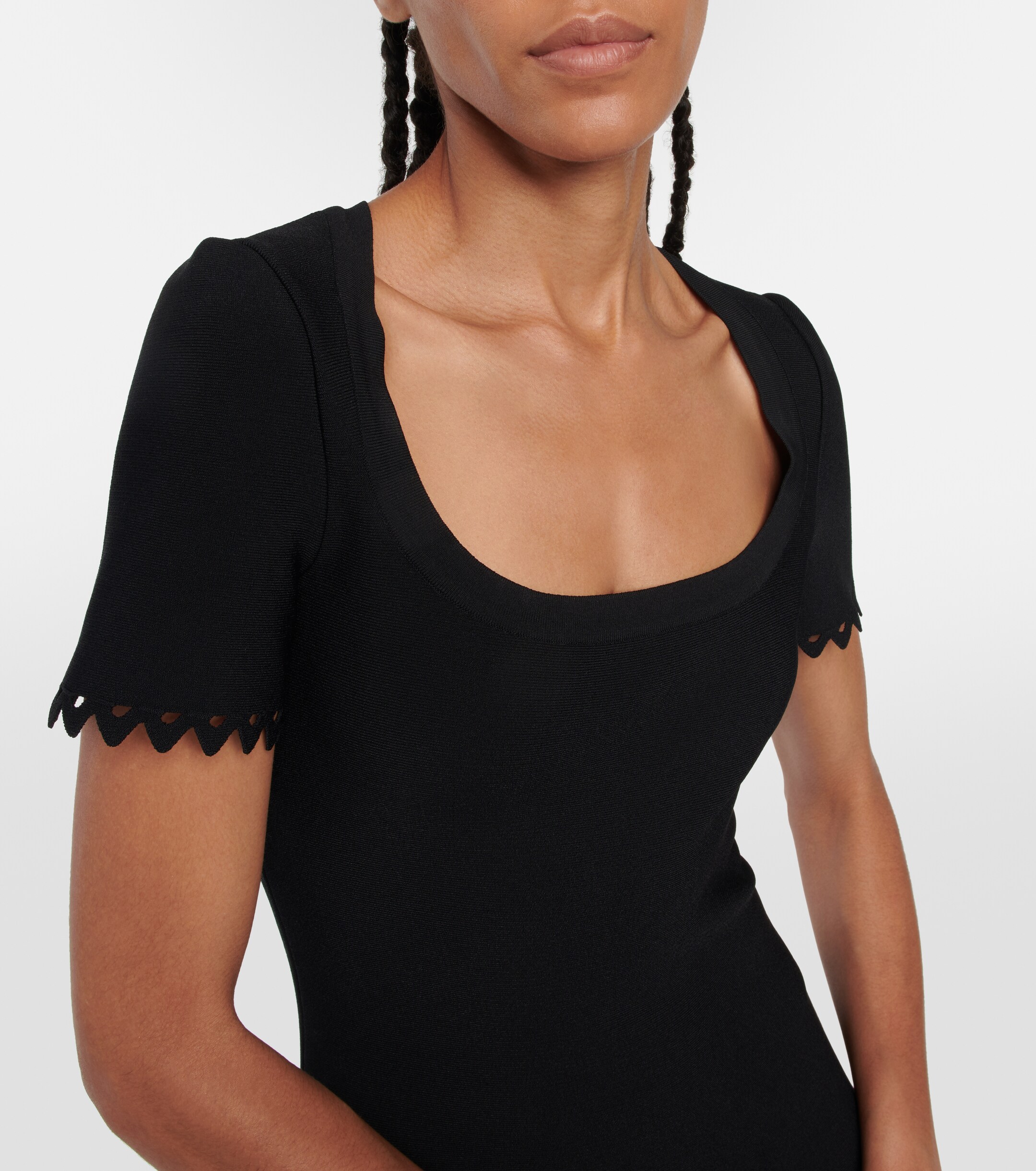 Alaïa Vienne stretch-jersey minidress