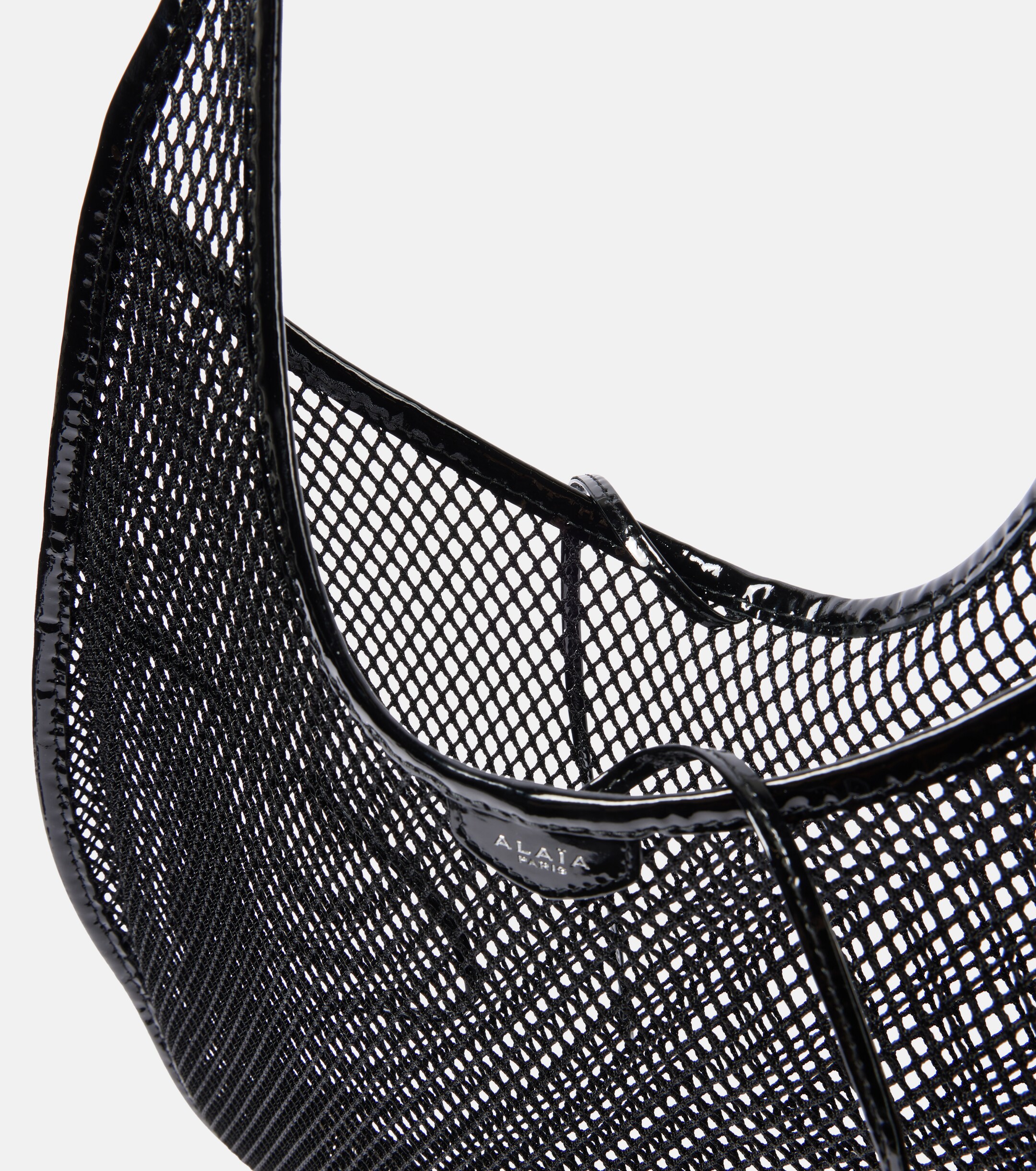 Alaïa One Piece XL fishnet shoulder bag