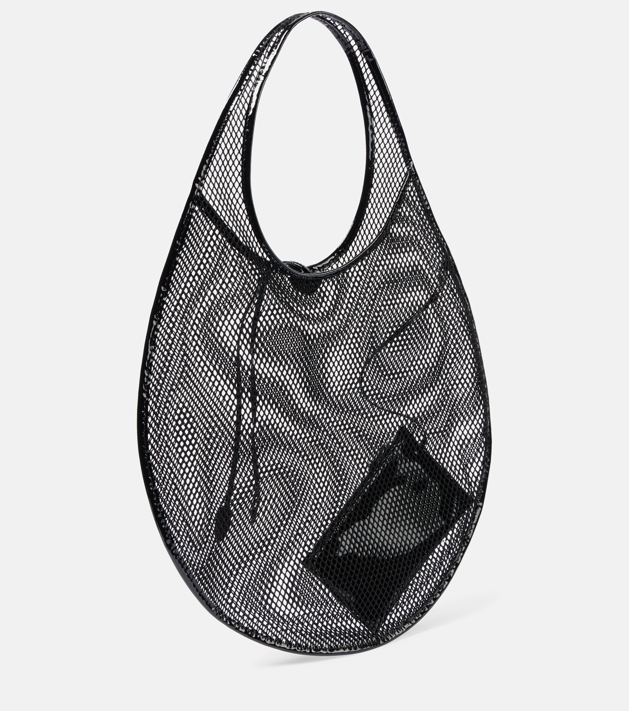 Alaïa One Piece XL fishnet shoulder bag