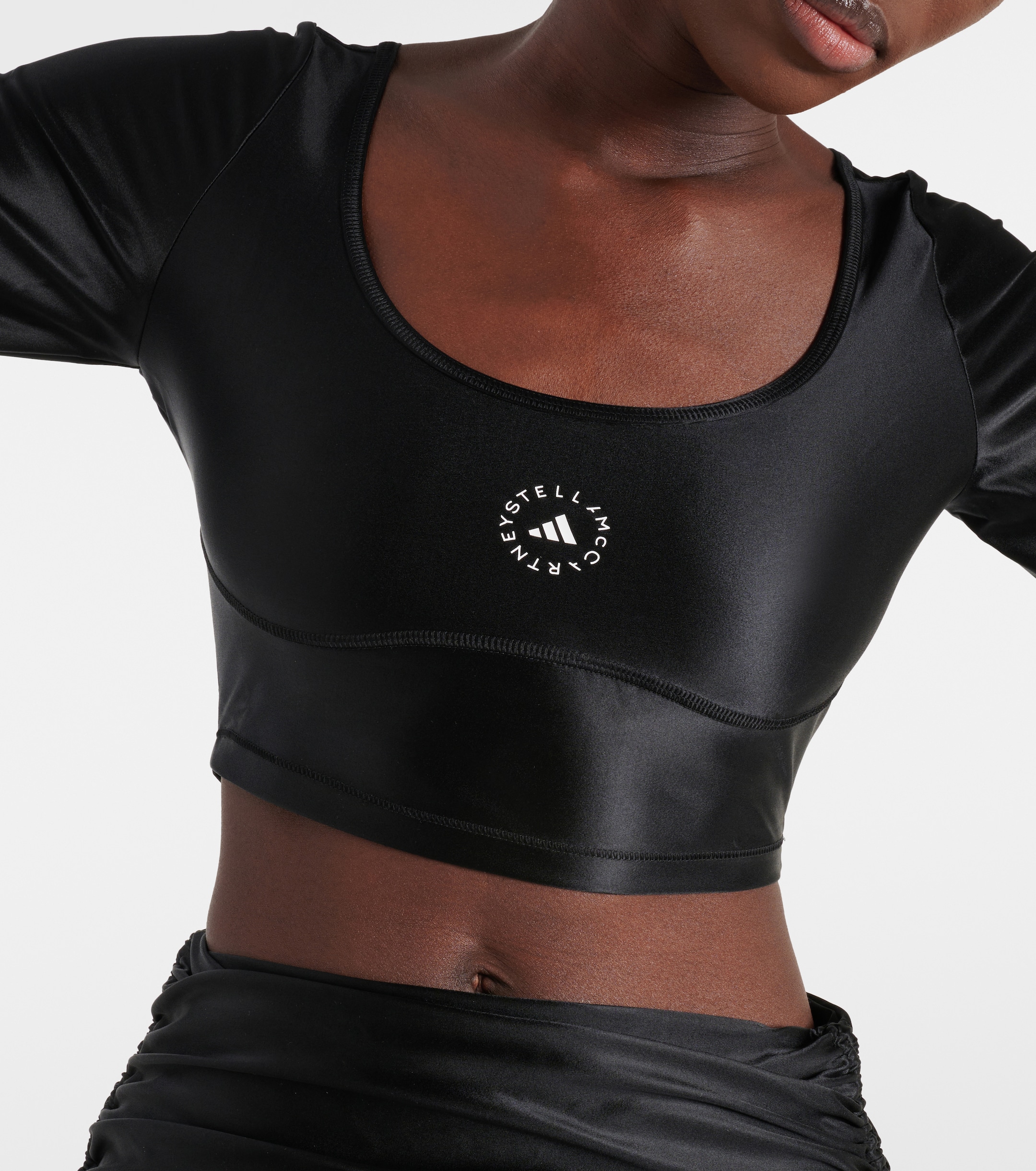 adidas by Stella McCartney Adidas by Stella McCartney Logo technical crop top