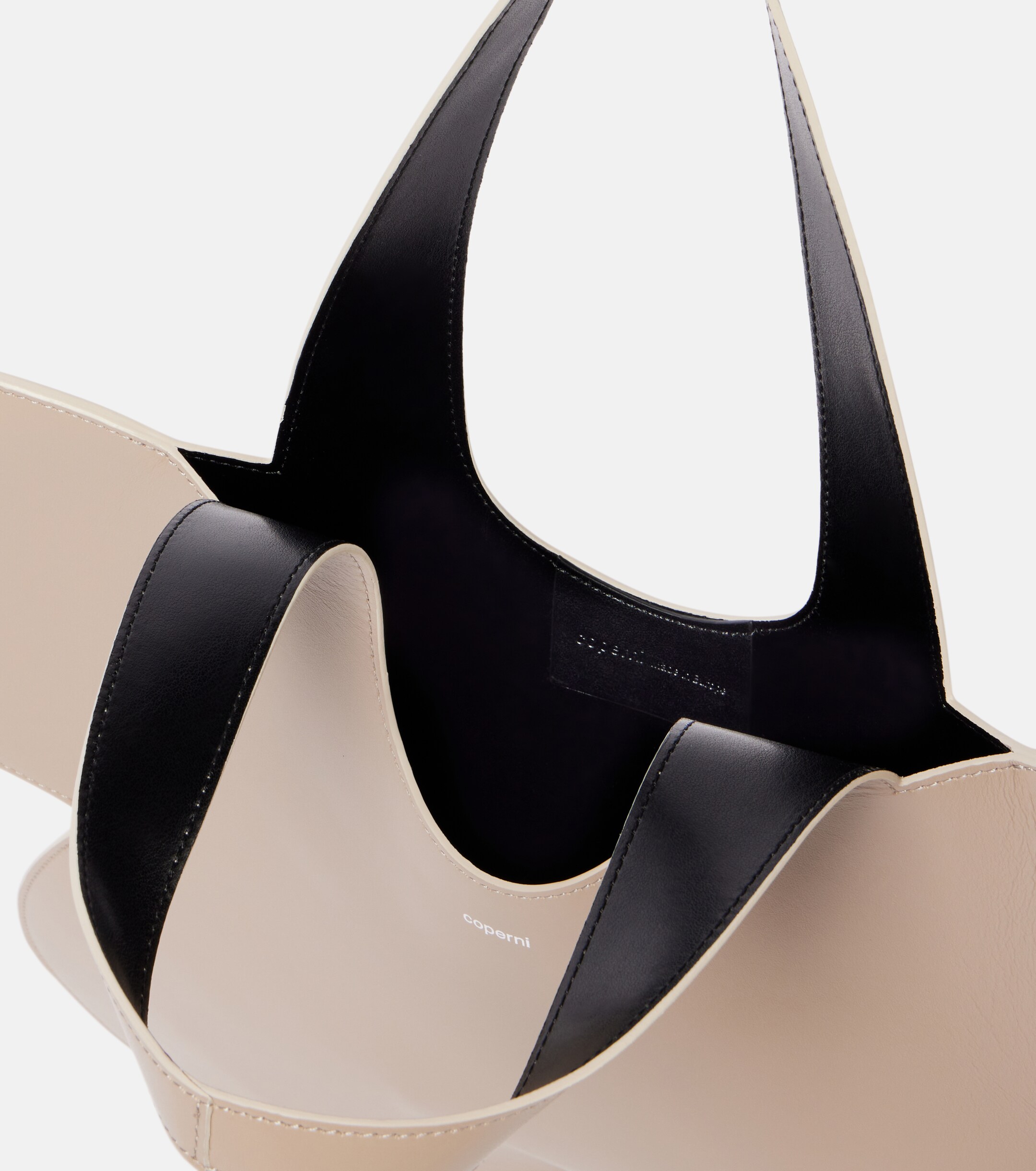 Coperni Flower leather tote bag