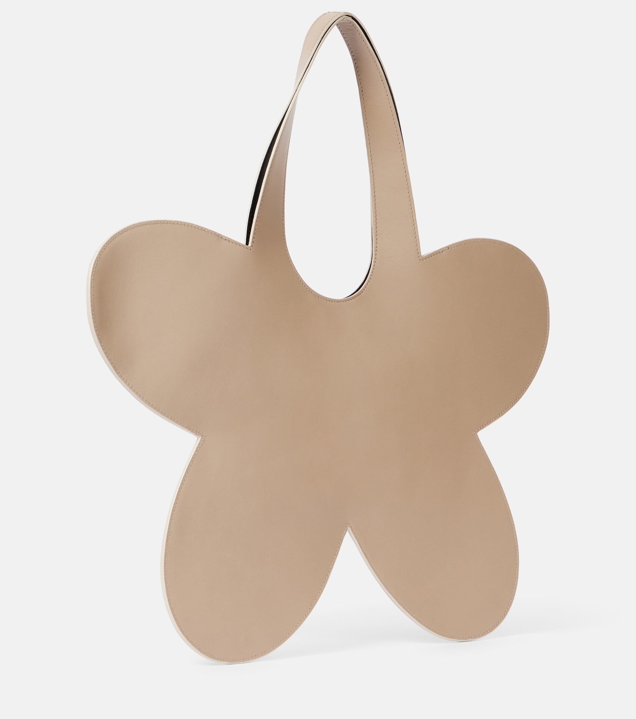 Coperni Flower leather tote bag