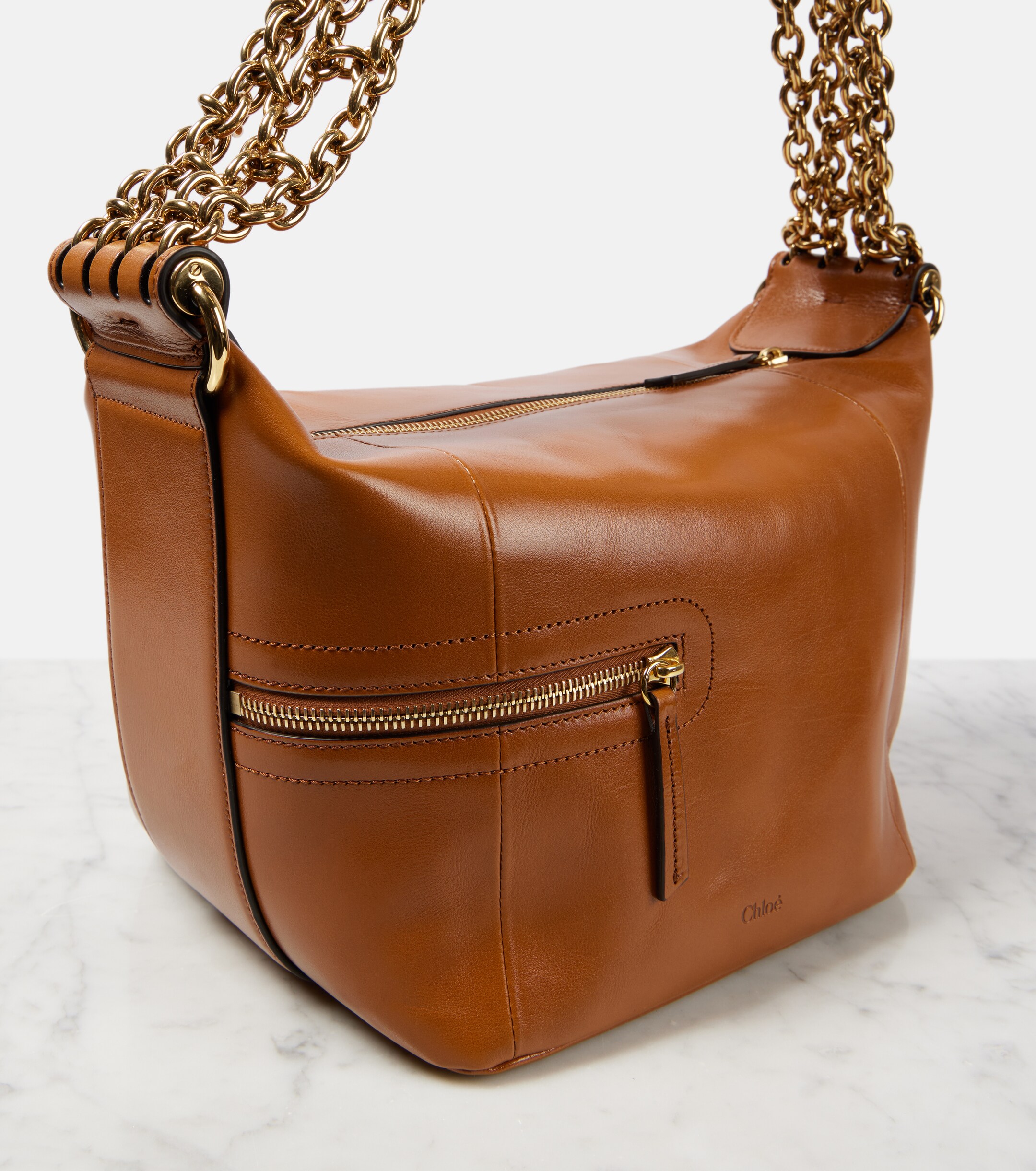 Chloé Camera Chain leather shoulder bag